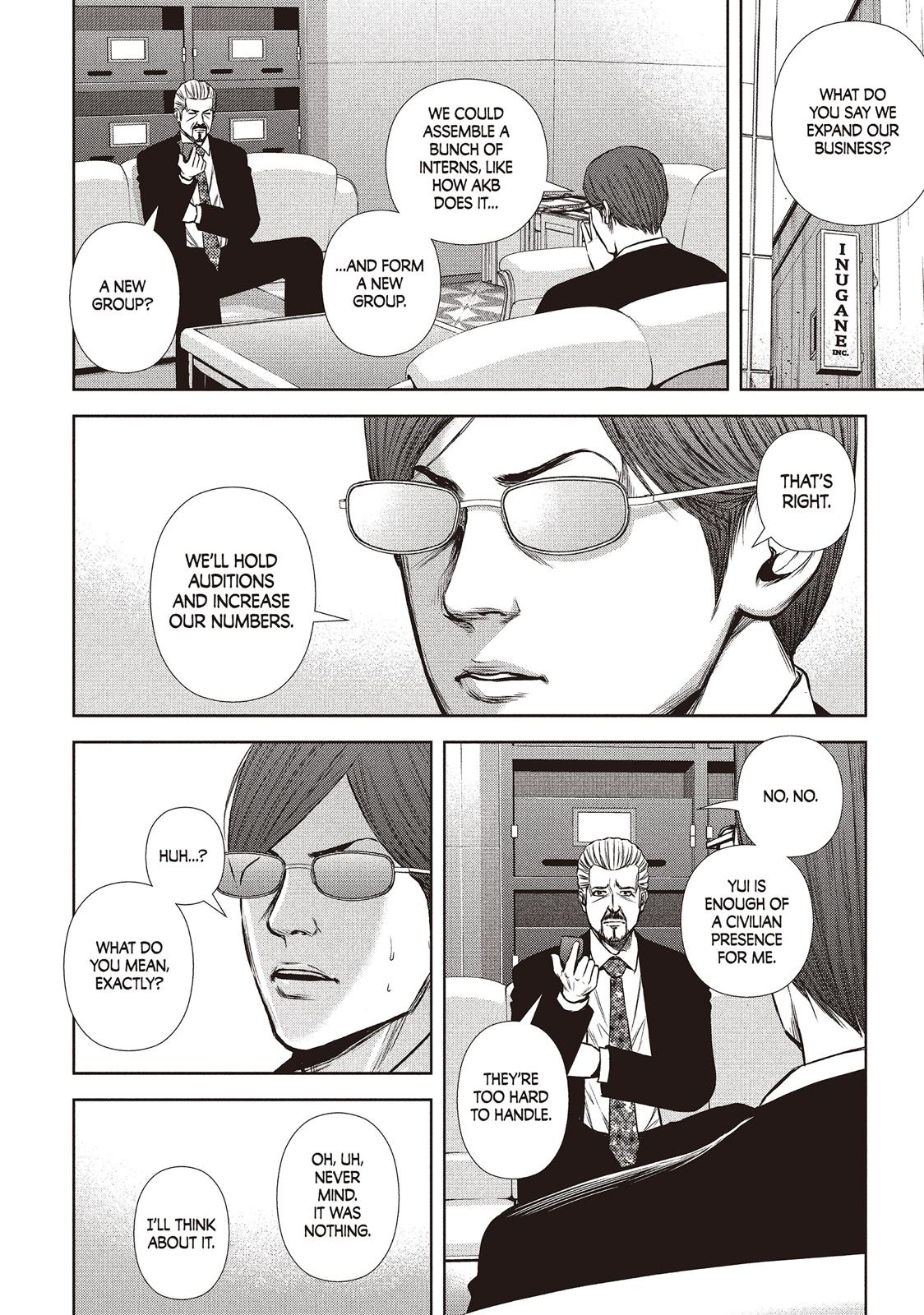Back Street Girls - Washira Idol Hajimemashita. Chapter 128 page 10 - Chapter 128