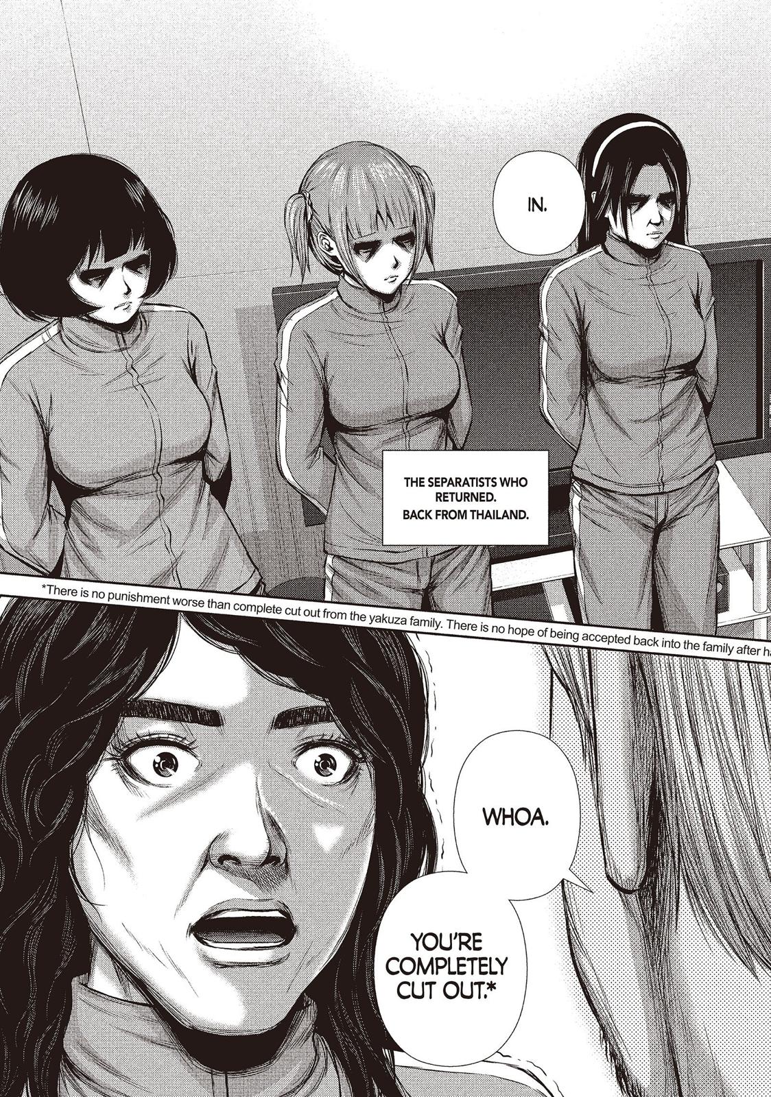 Back Street Girls - Washira Idol Hajimemashita. Chapter 129 page 11 - Chapter 129