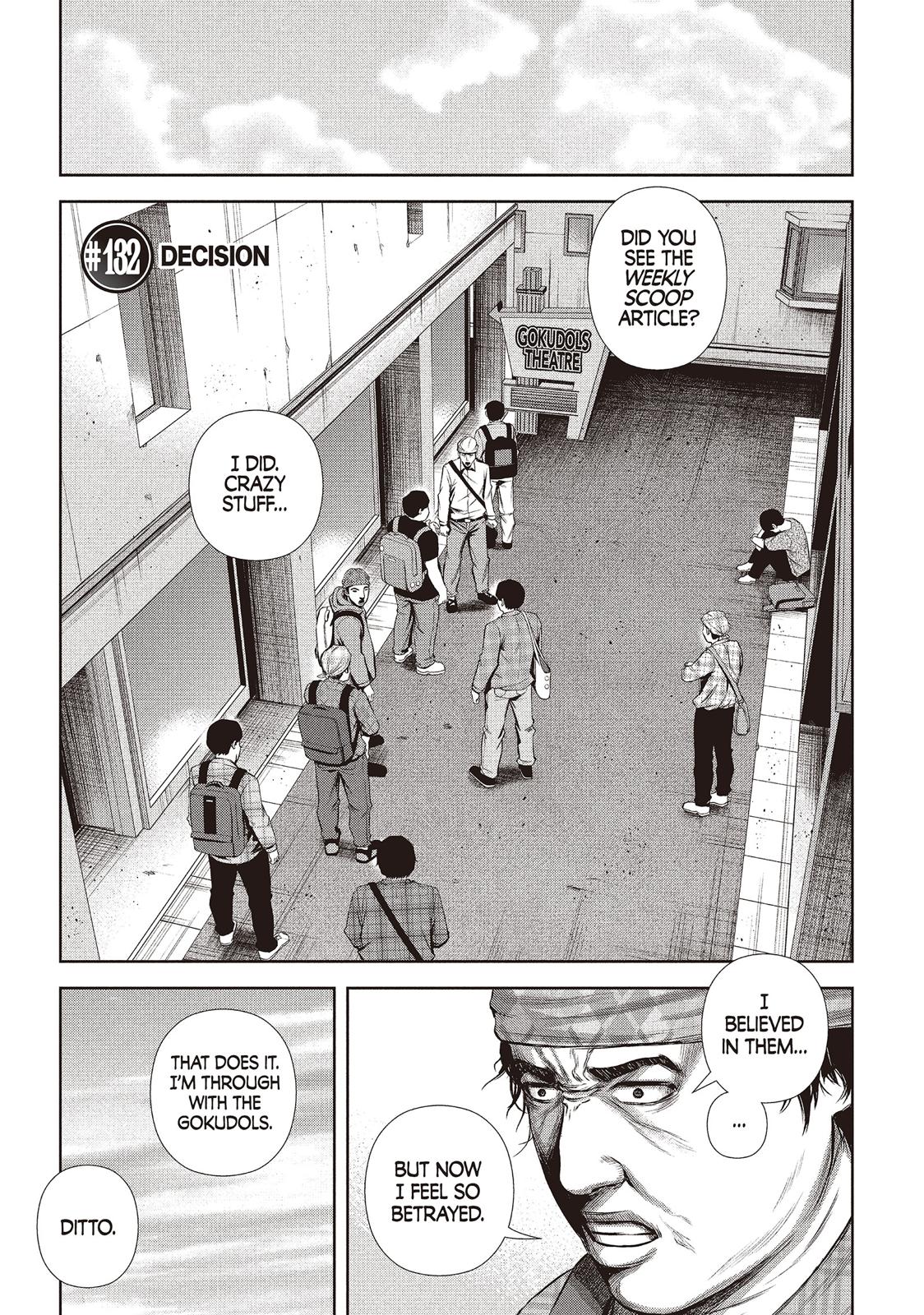 Back Street Girls - Washira Idol Hajimemashita. Chapter 132 page 1 - Chapter 132