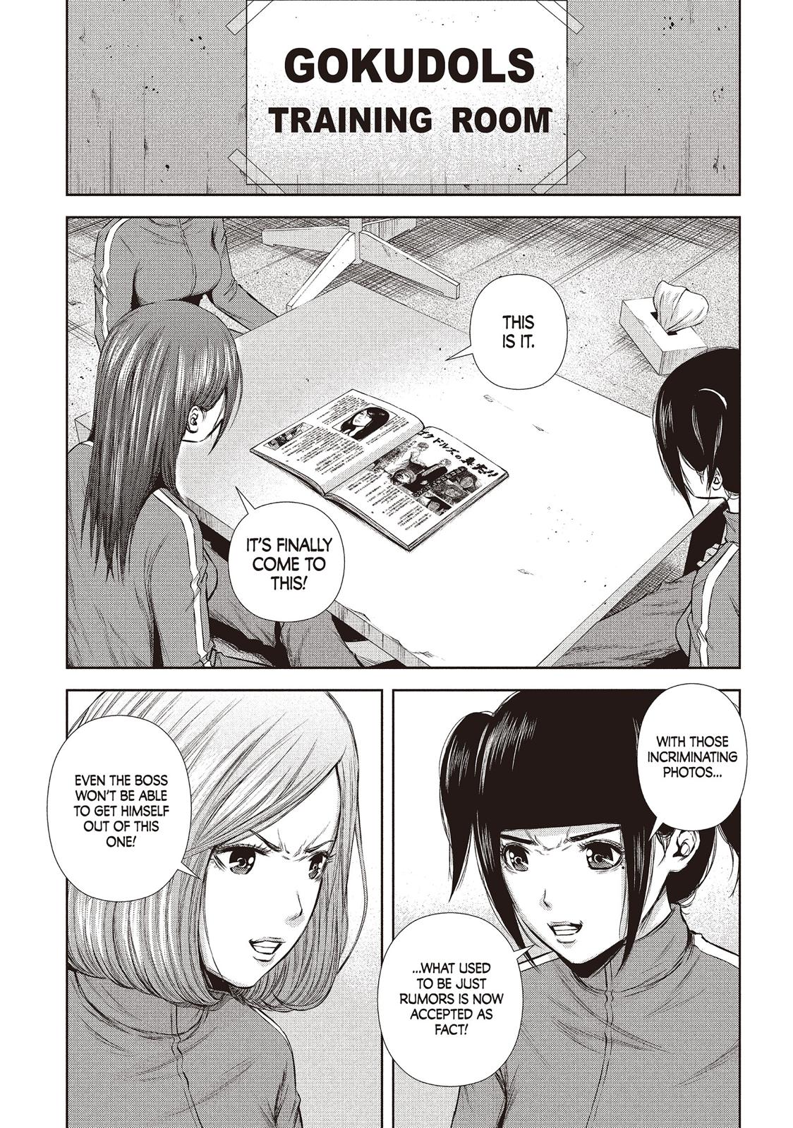 Back Street Girls - Washira Idol Hajimemashita. Chapter 132 page 2 - Chapter 132