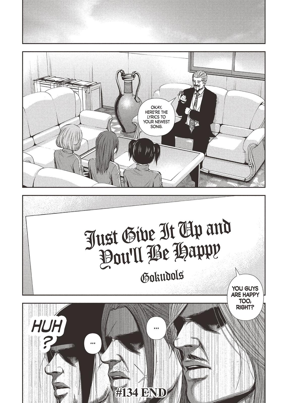 Back Street Girls - Washira Idol Hajimemashita. Chapter 134 page 12 - Chapter 134