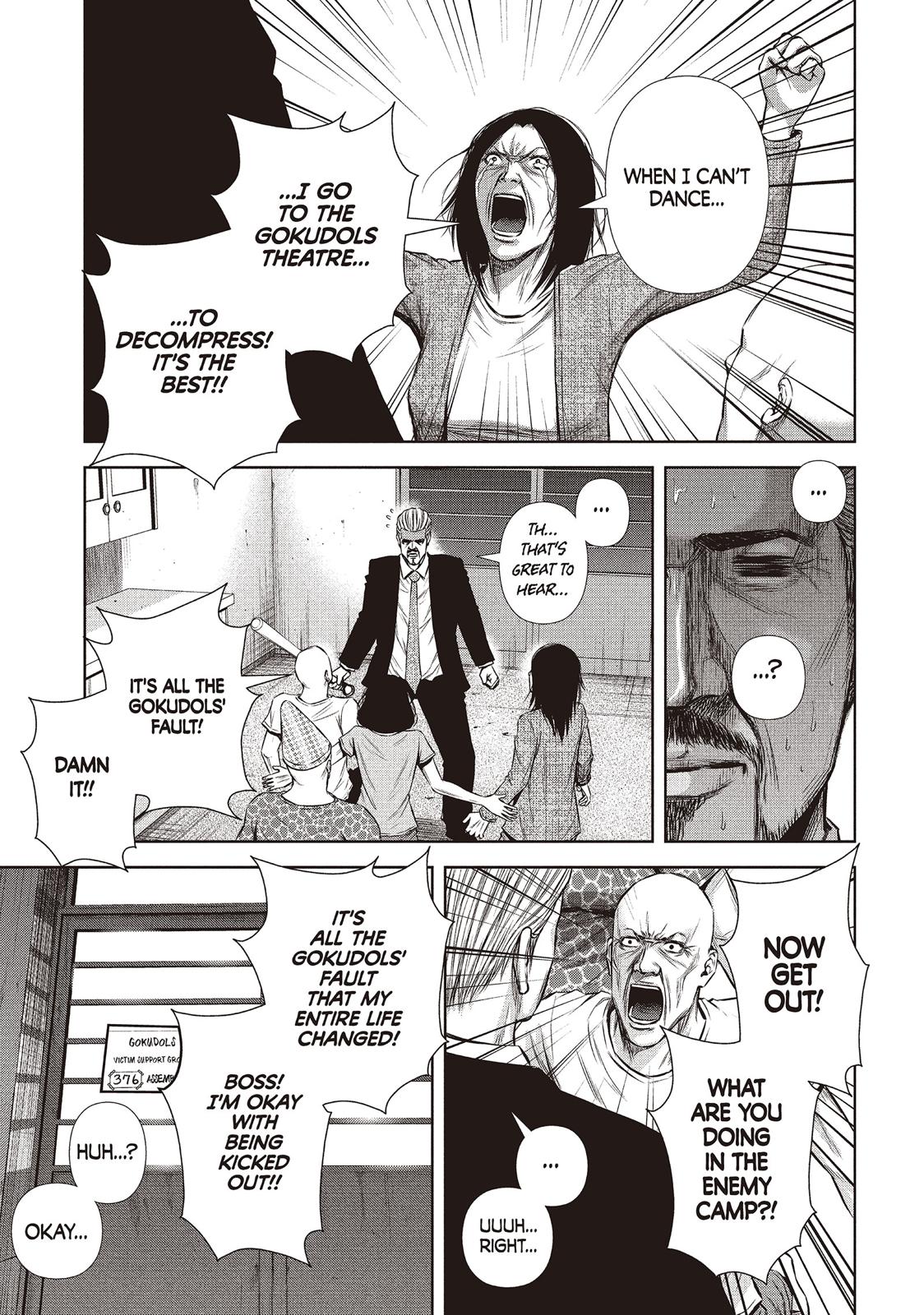 Back Street Girls - Washira Idol Hajimemashita. Chapter 140 page 11 - Chapter 140