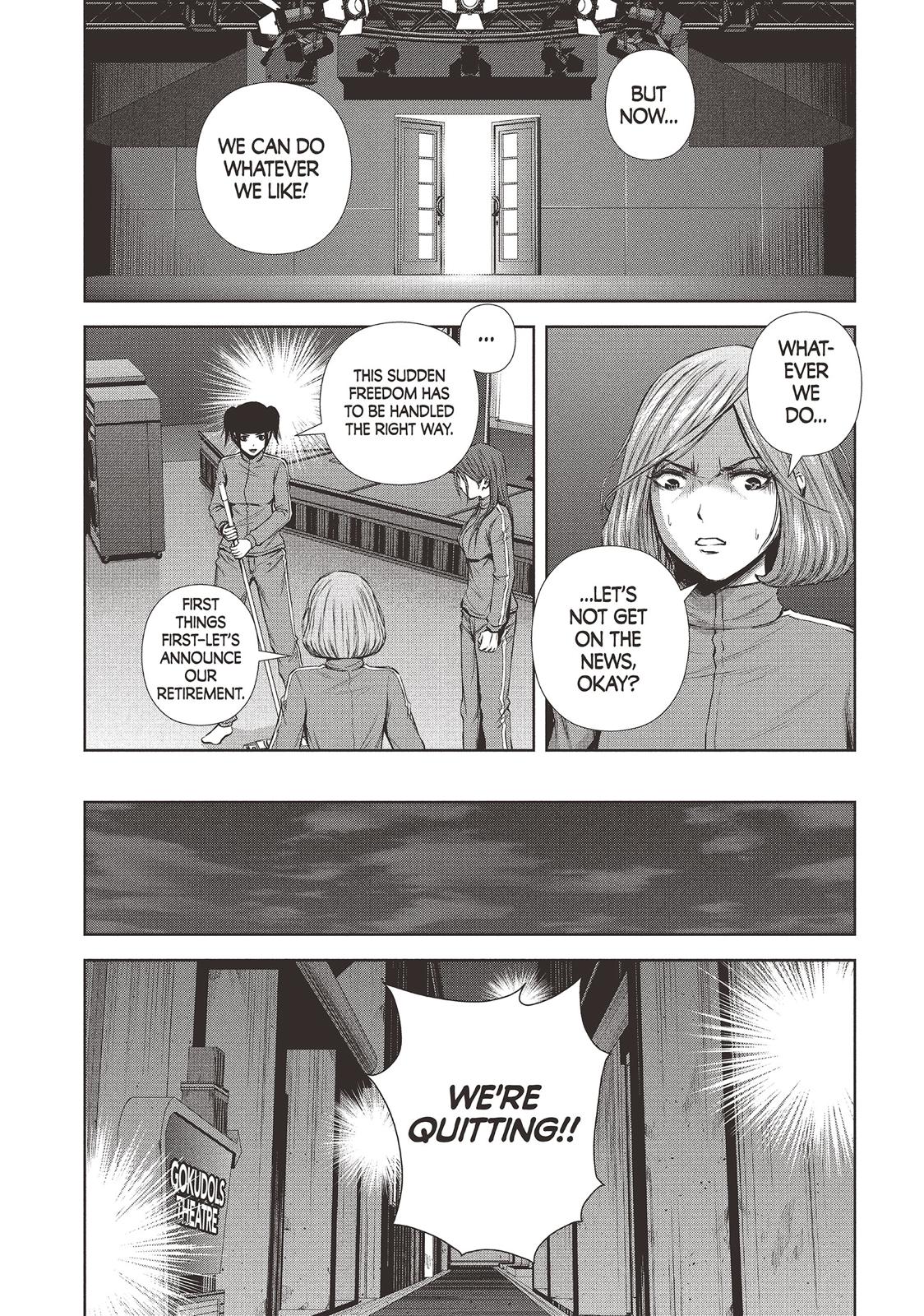 Back Street Girls - Washira Idol Hajimemashita. Chapter 142 page 11 - Chapter 142