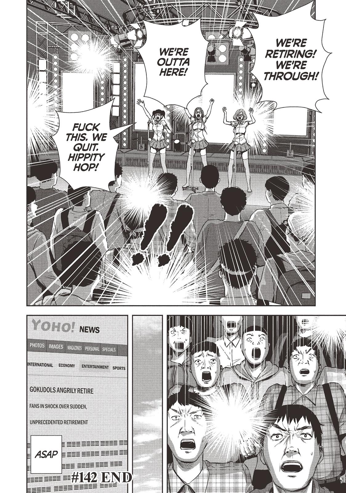 Back Street Girls - Washira Idol Hajimemashita. Chapter 142 page 12 - Chapter 142