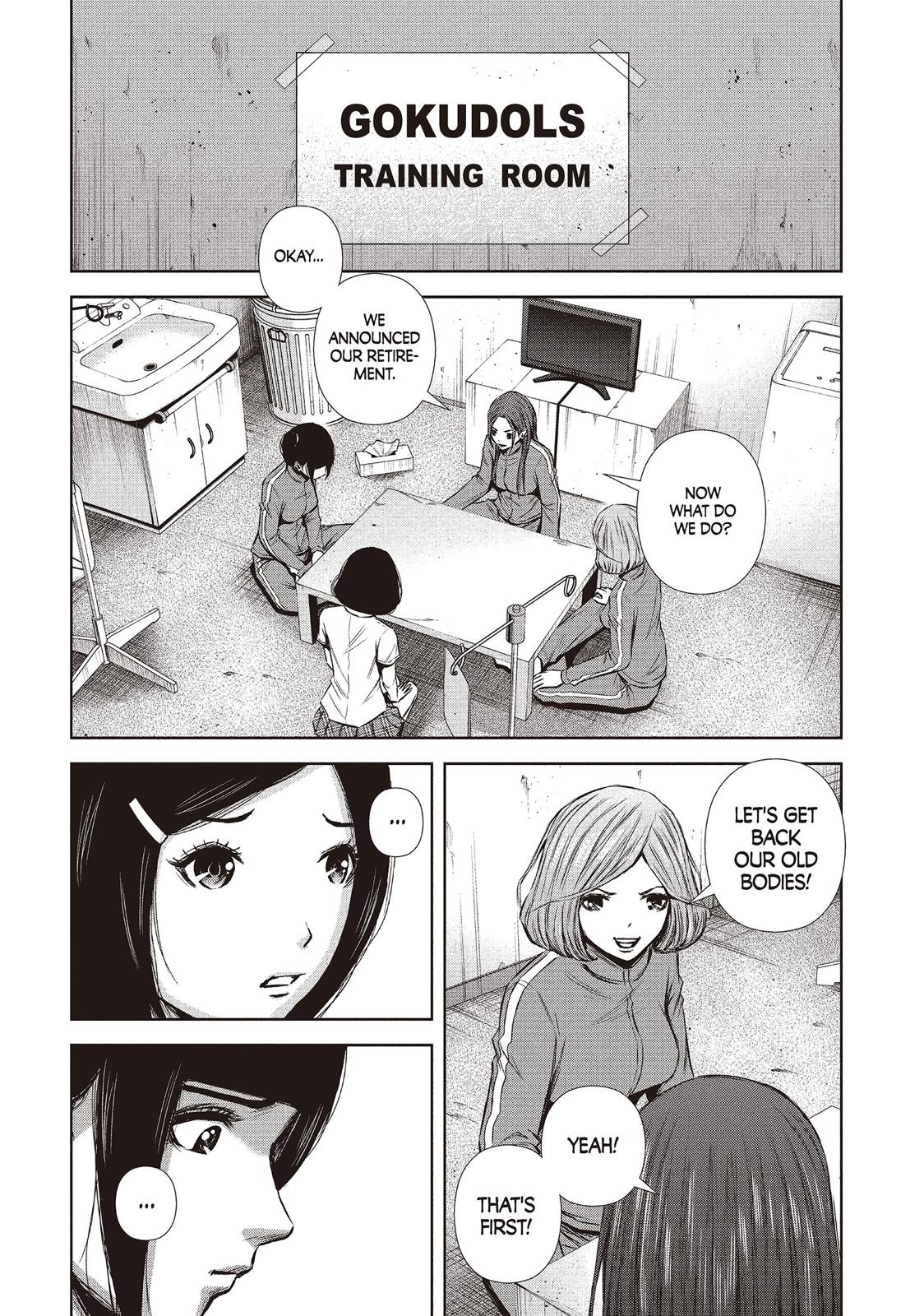 Back Street Girls - Washira Idol Hajimemashita. Chapter 143 page 2 - Chapter 143