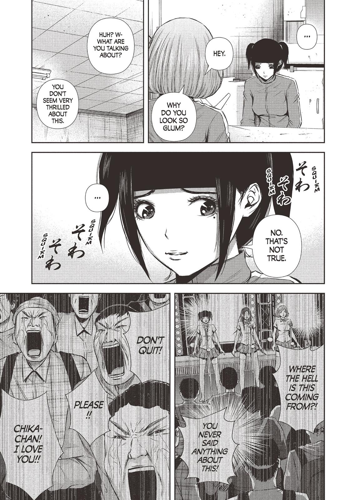 Back Street Girls - Washira Idol Hajimemashita. Chapter 143 page 3 - Chapter 143