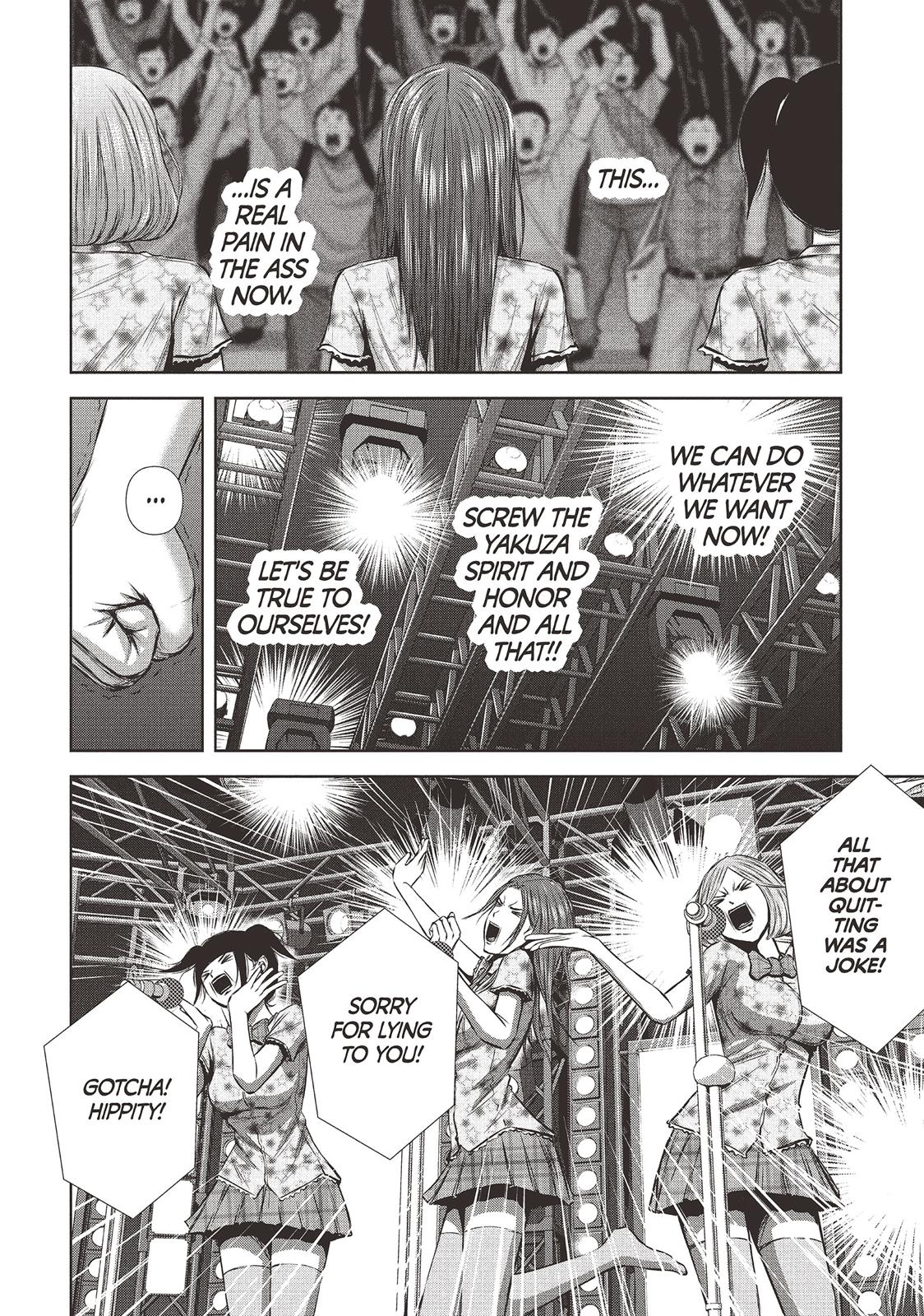 Back Street Girls - Washira Idol Hajimemashita. Chapter 144 page 6 - Chapter 144 [END]