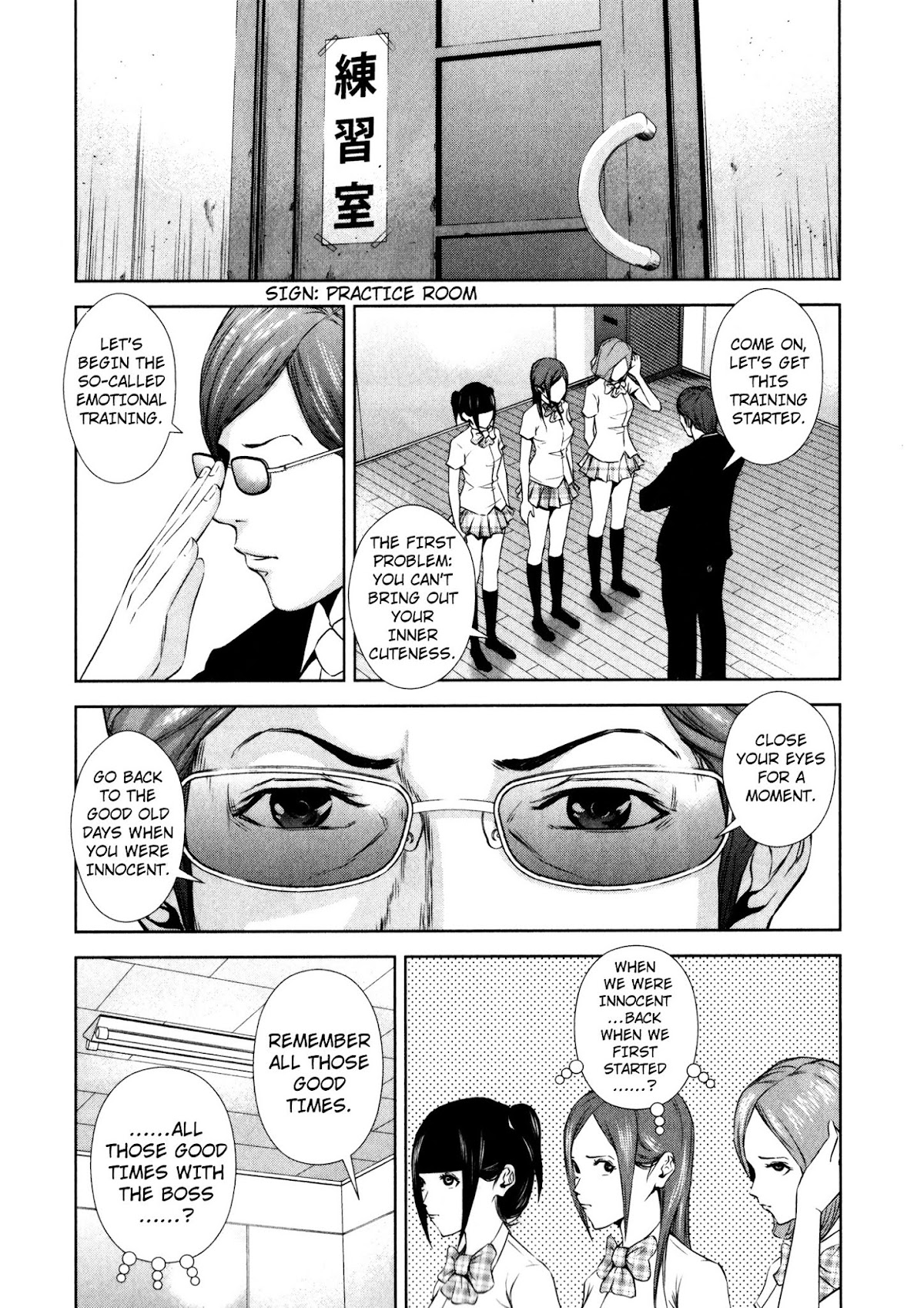 Back Street Girls - Washira Idol Hajimemashita. Chapter 3 page 8 - Chapter 3: Sweet and Sour Memories