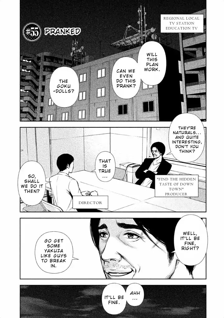 Back Street Girls - Washira Idol Hajimemashita. Chapter 55 page 2 - Chapter 55: Pranked