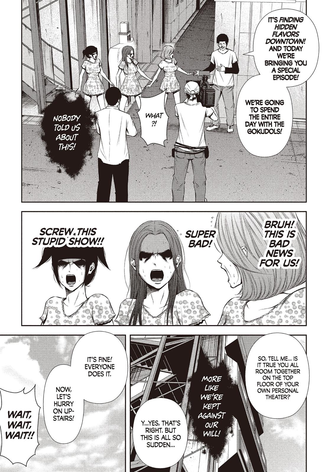 Back Street Girls - Washira Idol Hajimemashita. Chapter 64 page 3 - Chapter 64