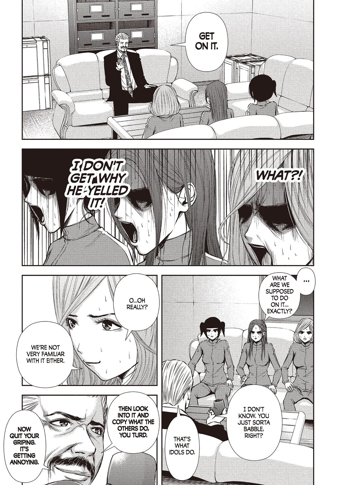 Back Street Girls - Washira Idol Hajimemashita. Chapter 66 page 3 - Chapter 66