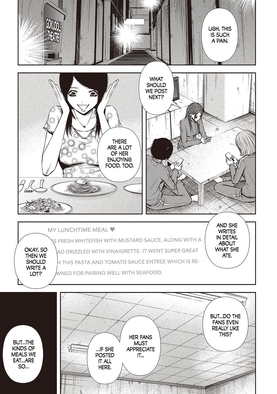 Back Street Girls - Washira Idol Hajimemashita. Chapter 66 page 9 - Chapter 66