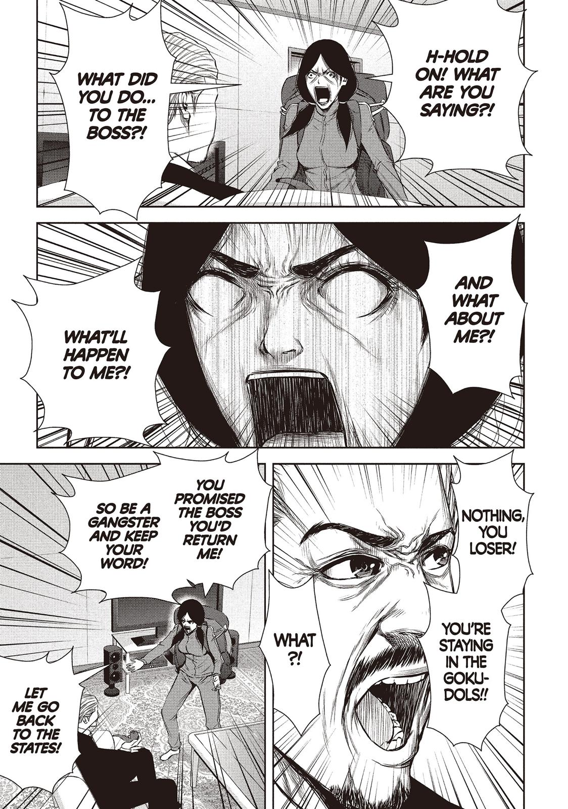 Back Street Girls - Washira Idol Hajimemashita. Chapter 67 page 11 - Chapter 67