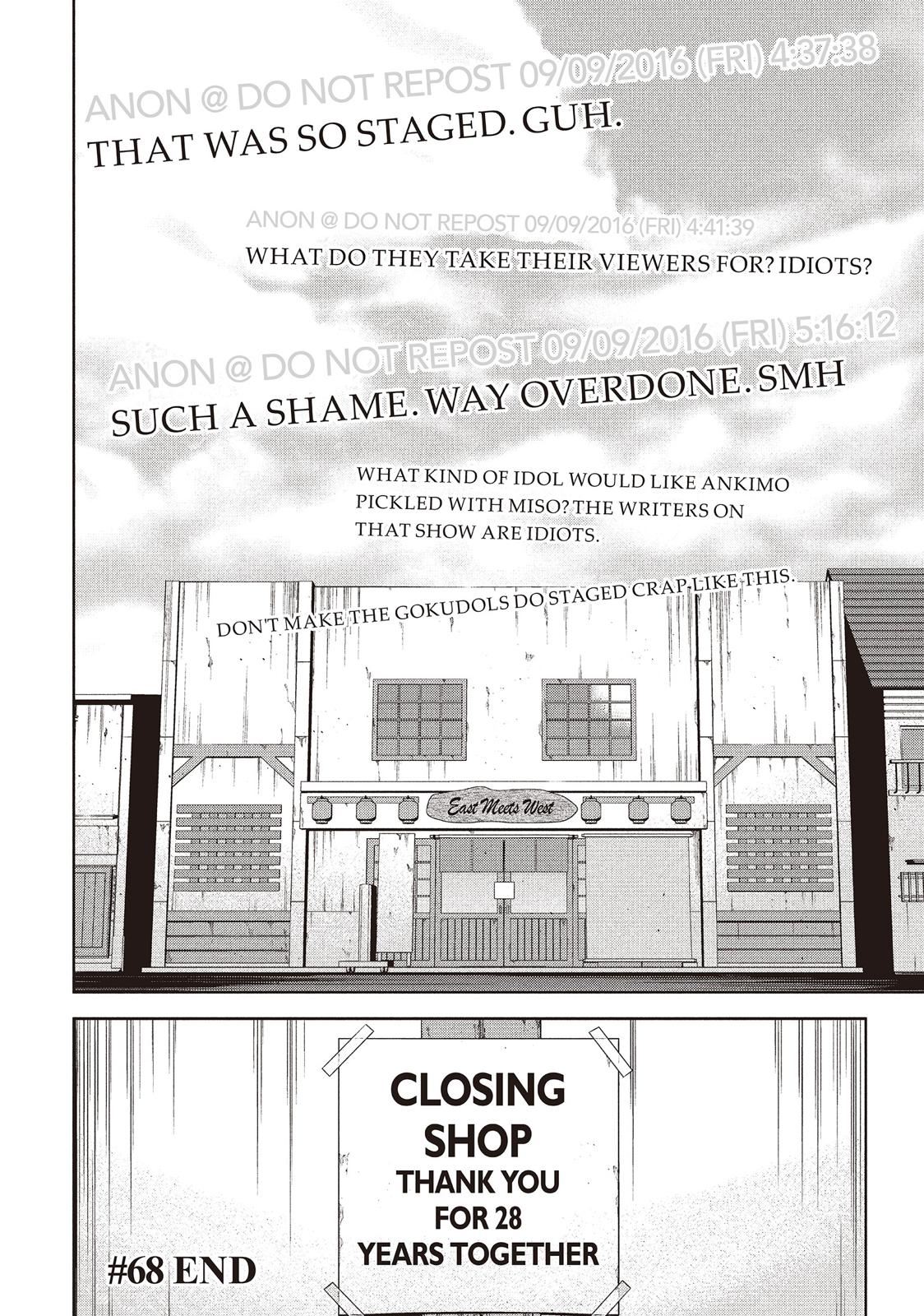 Back Street Girls - Washira Idol Hajimemashita. Chapter 68 page 12 - Chapter 68