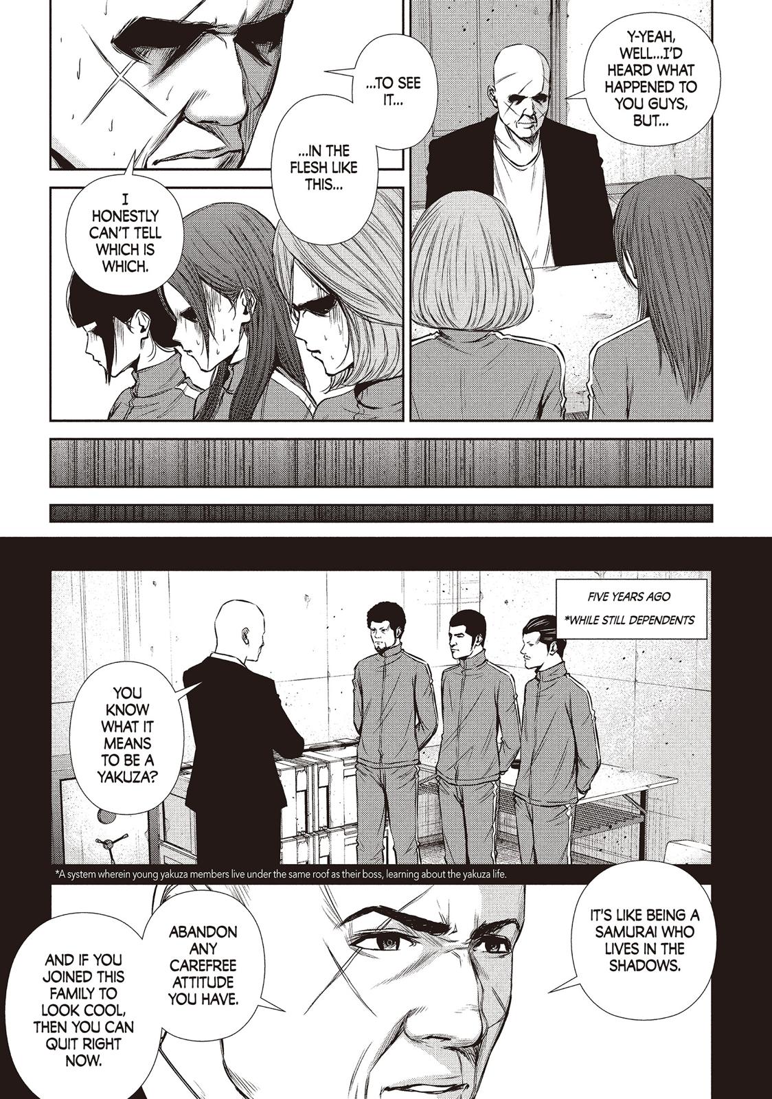 Back Street Girls - Washira Idol Hajimemashita. Chapter 77 page 5 - Chapter 77