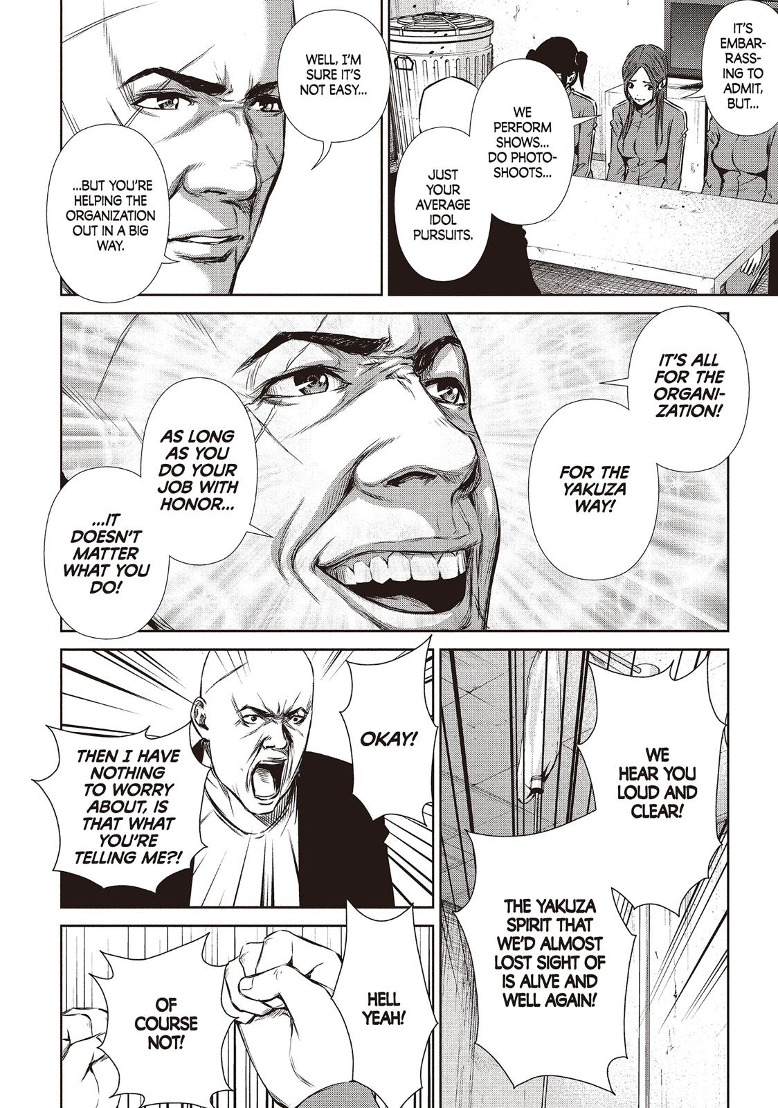 Back Street Girls - Washira Idol Hajimemashita. Chapter 77 page 8 - Chapter 77