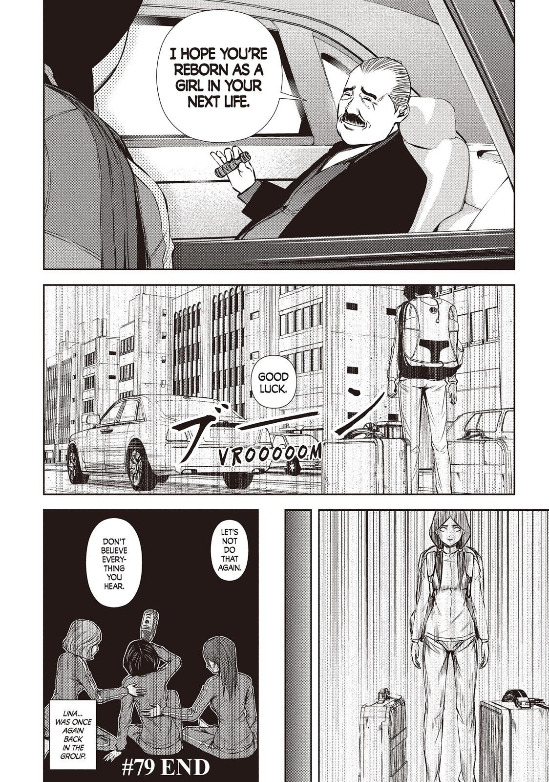 Back Street Girls - Washira Idol Hajimemashita. Chapter 79 page 12 - Chapter 79