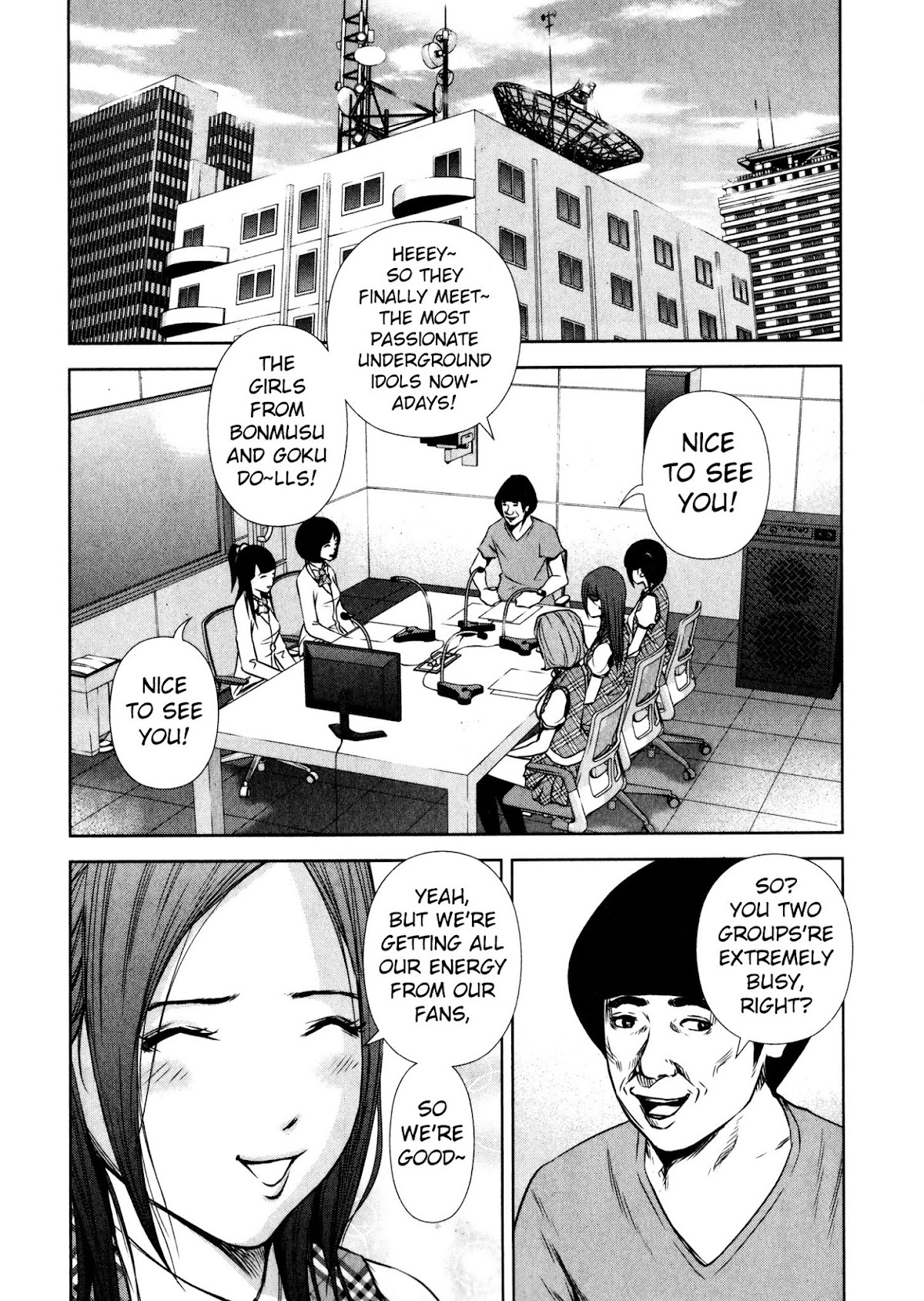 Back Street Girls - Washira Idol Hajimemashita. Chapter 8 page 4 - Chapter 8: The Secrer to Talks♡