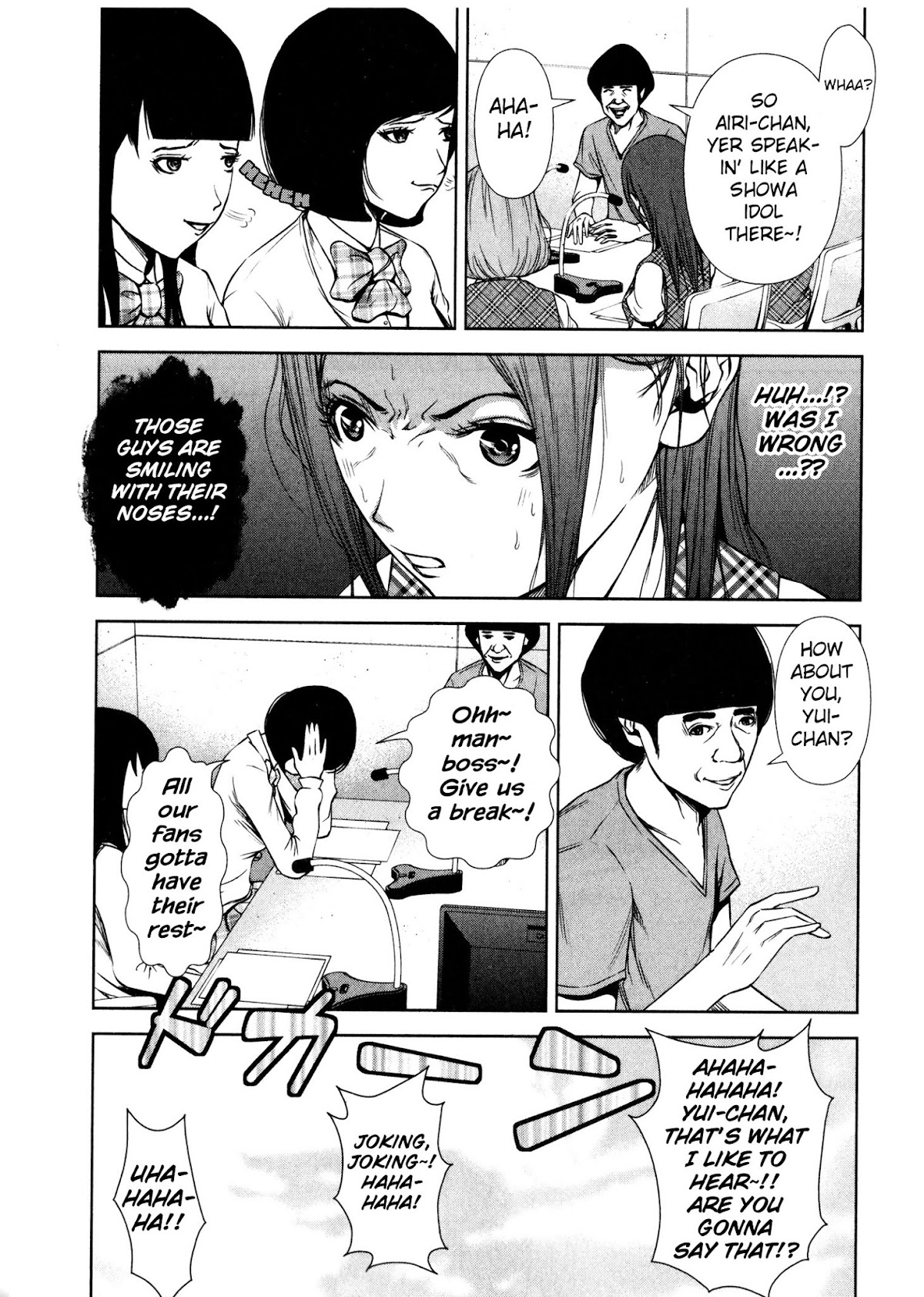 Back Street Girls - Washira Idol Hajimemashita. Chapter 8 page 5 - Chapter 8: The Secrer to Talks♡