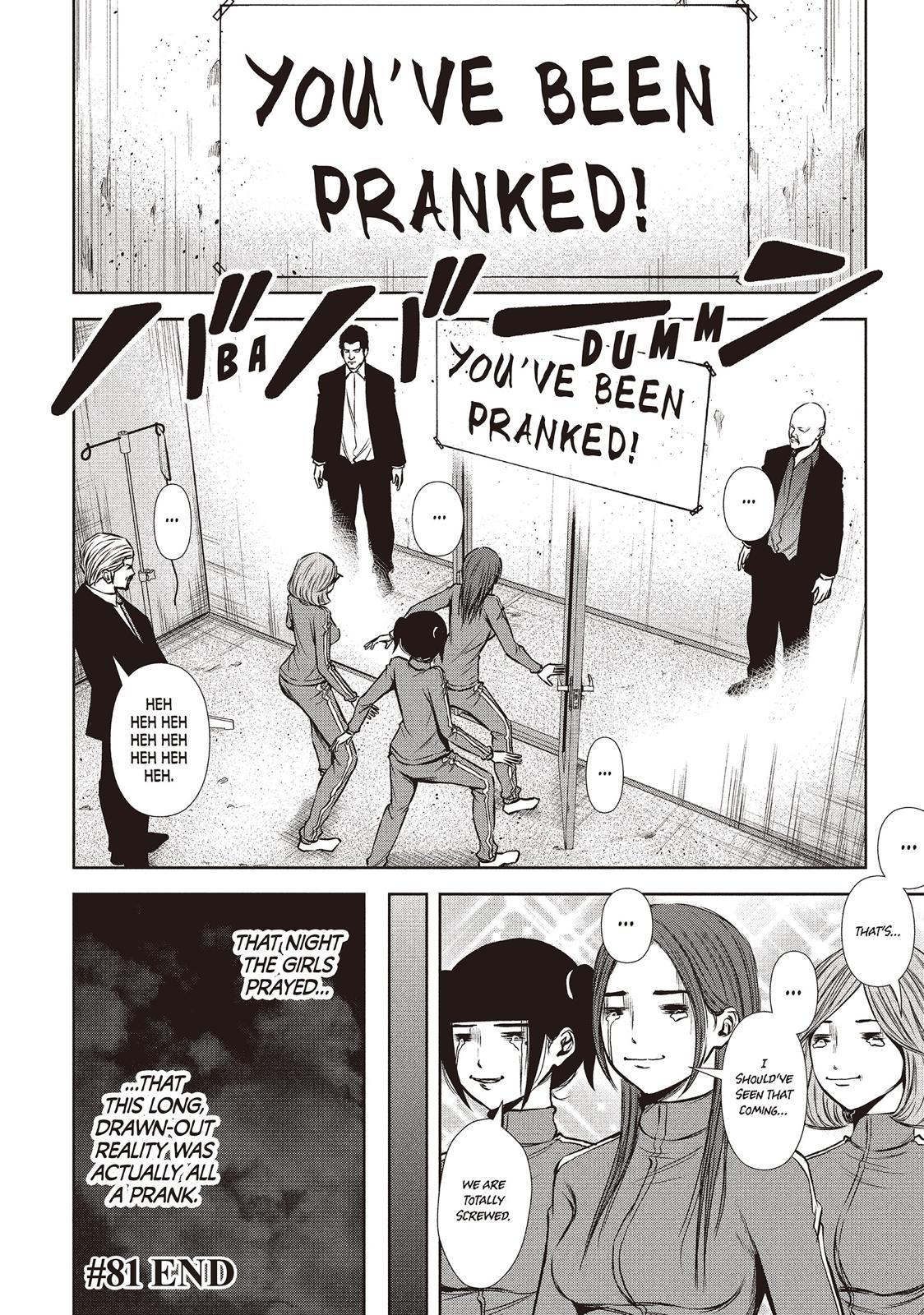 Back Street Girls - Washira Idol Hajimemashita. Chapter 81 page 12 - Chapter 81