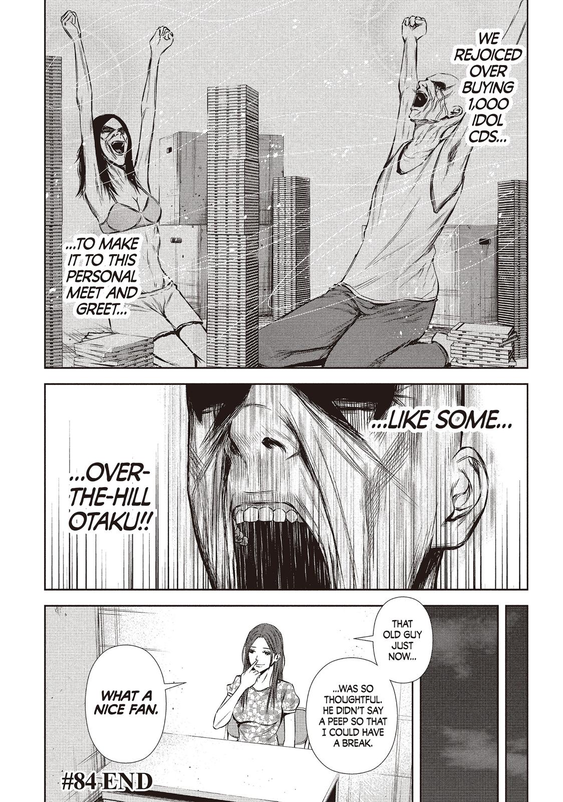 Back Street Girls - Washira Idol Hajimemashita. Chapter 84 page 12 - Chapter 84