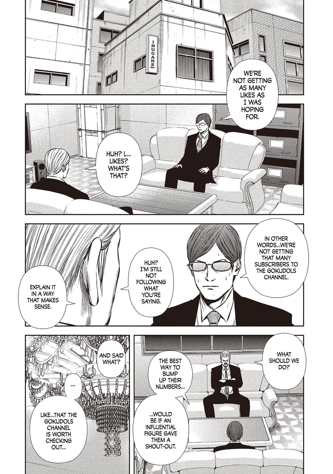 Back Street Girls - Washira Idol Hajimemashita. Chapter 85 page 10 - Chapter 85