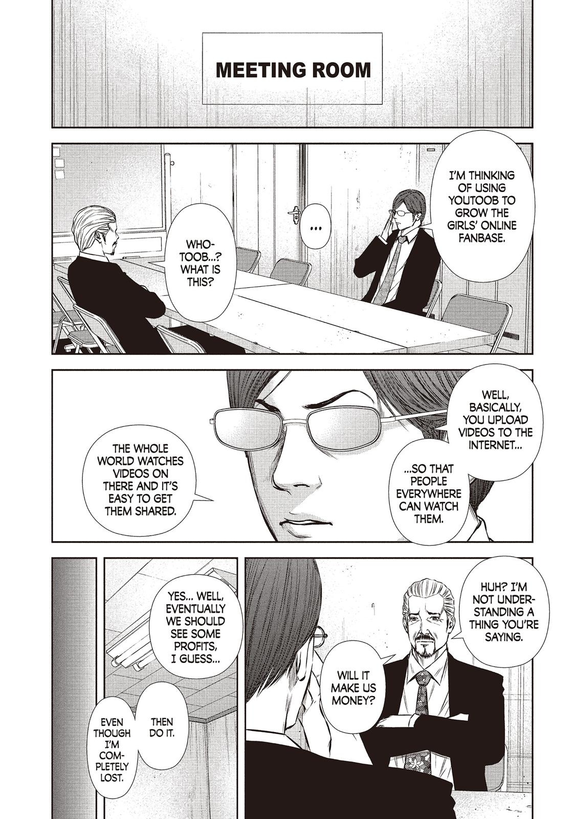 Back Street Girls - Washira Idol Hajimemashita. Chapter 85 page 5 - Chapter 85