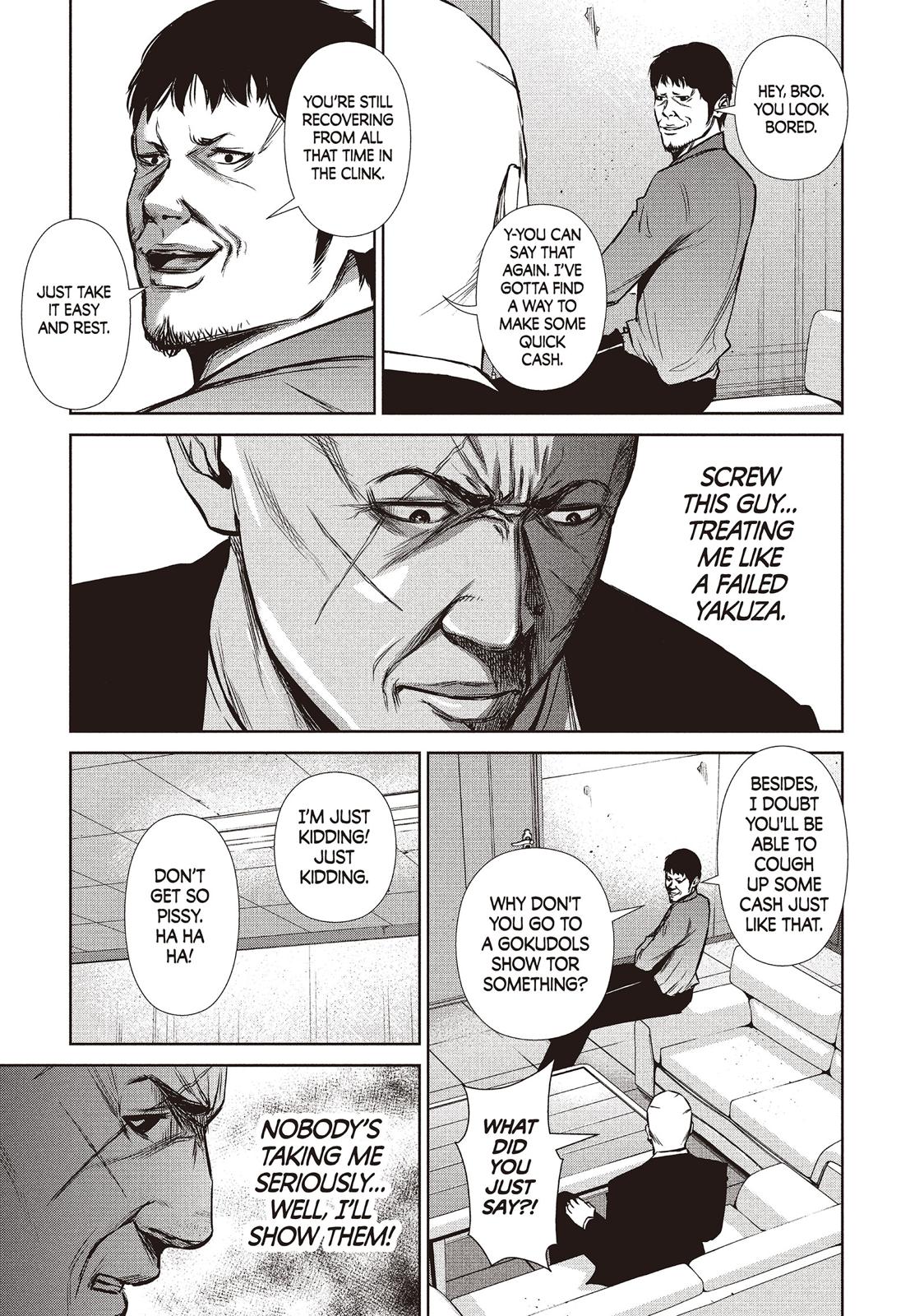 Back Street Girls - Washira Idol Hajimemashita. Chapter 87 page 3 - Chapter 87