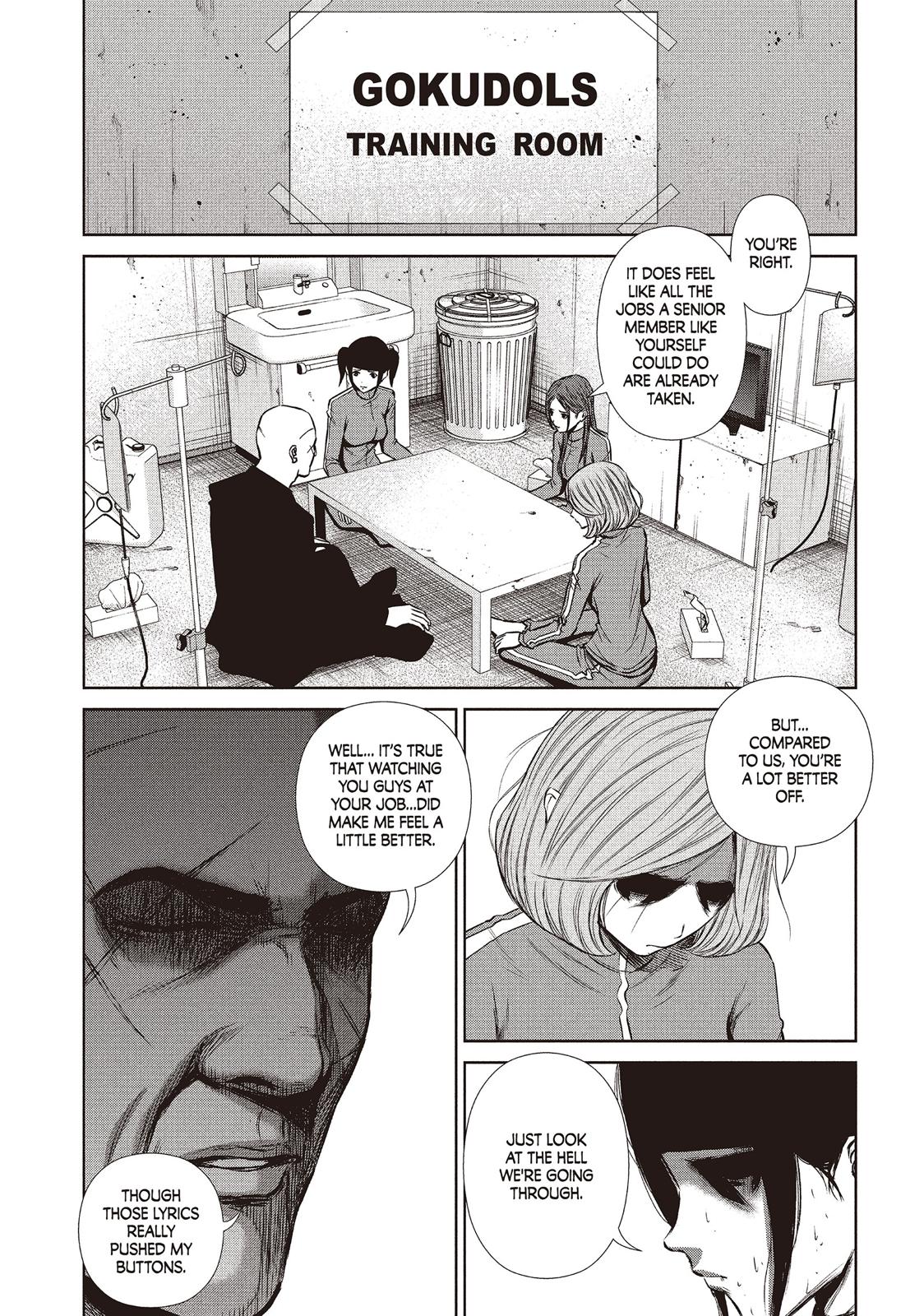 Back Street Girls - Washira Idol Hajimemashita. Chapter 87 page 6 - Chapter 87