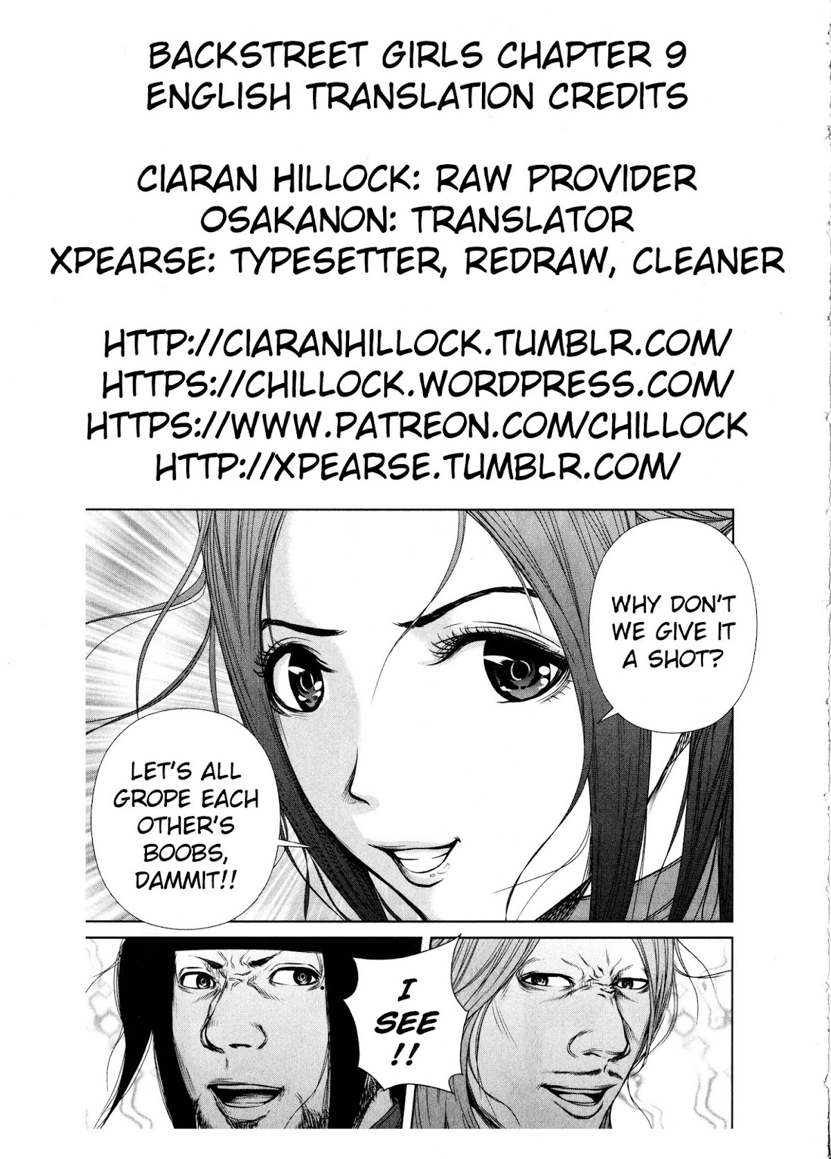 Back Street Girls - Washira Idol Hajimemashita. Chapter 9 page 1 - Chapter 9: What's Girl Talk?