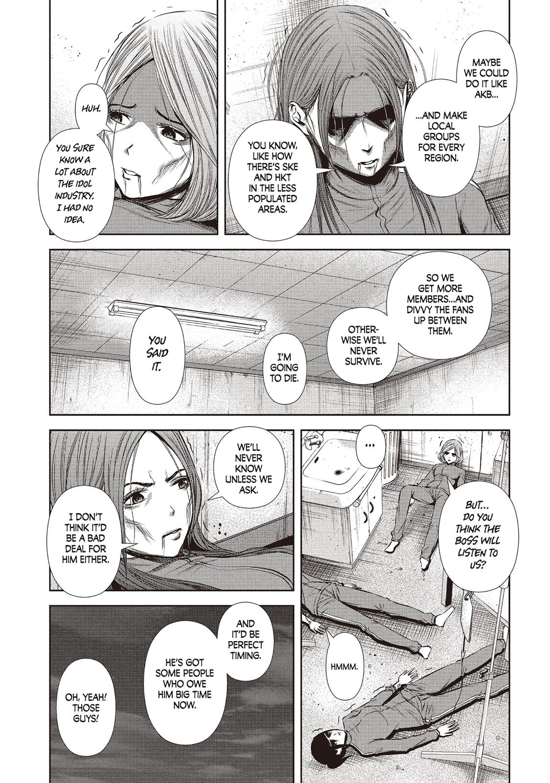 Back Street Girls - Washira Idol Hajimemashita. Chapter 91 page 4 - Chapter 91