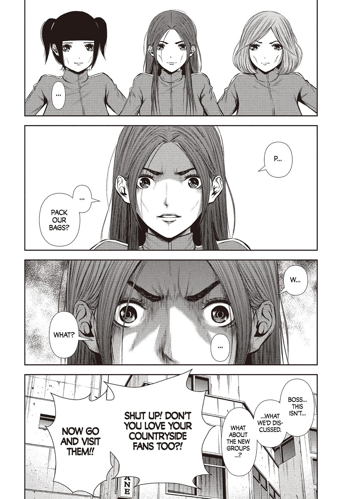 Back Street Girls - Washira Idol Hajimemashita. Chapter 91 page 9 - Chapter 91