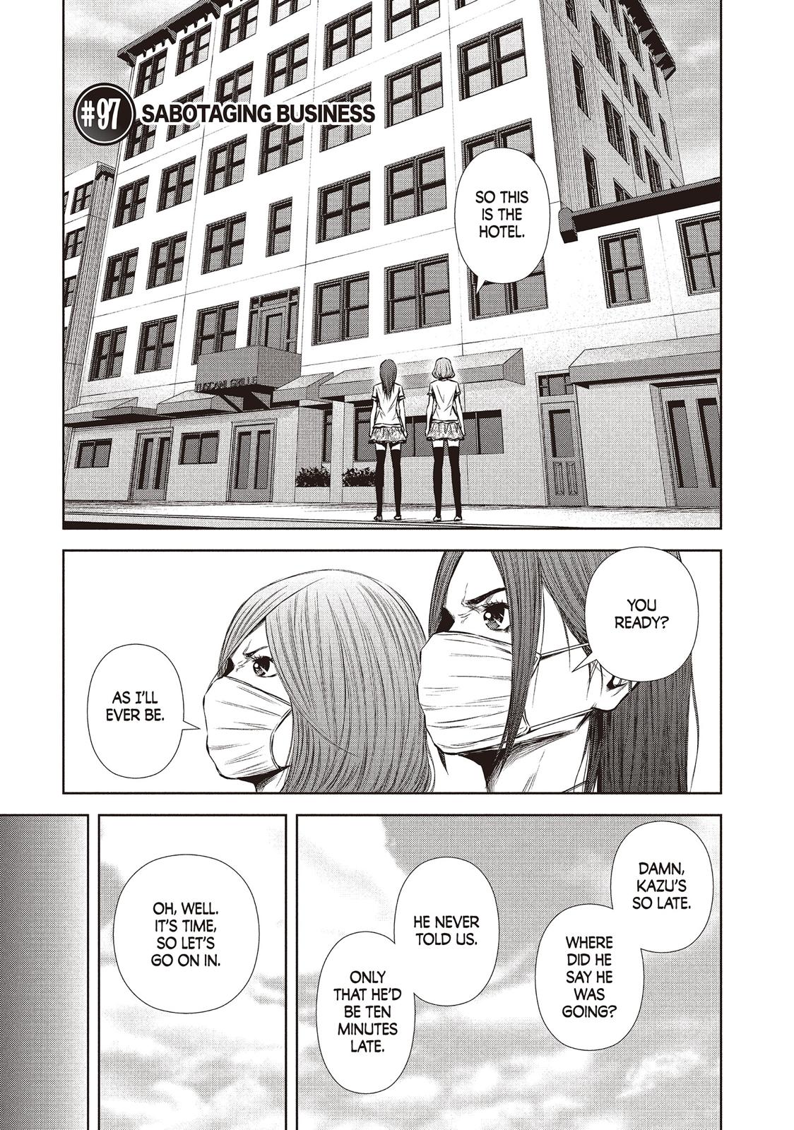 Back Street Girls - Washira Idol Hajimemashita. Chapter 97 page 4 - Chapter 97