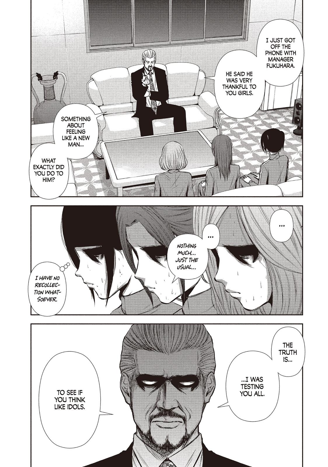 Back Street Girls - Washira Idol Hajimemashita. Chapter 98 page 10 - Chapter 98