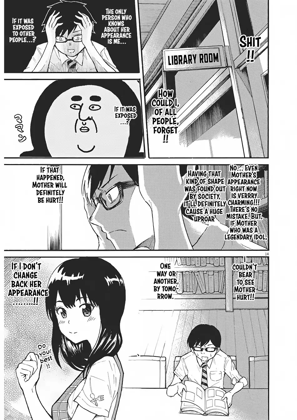 Back to the Kaasan Chapter 1 page 13 - Chapter 1
