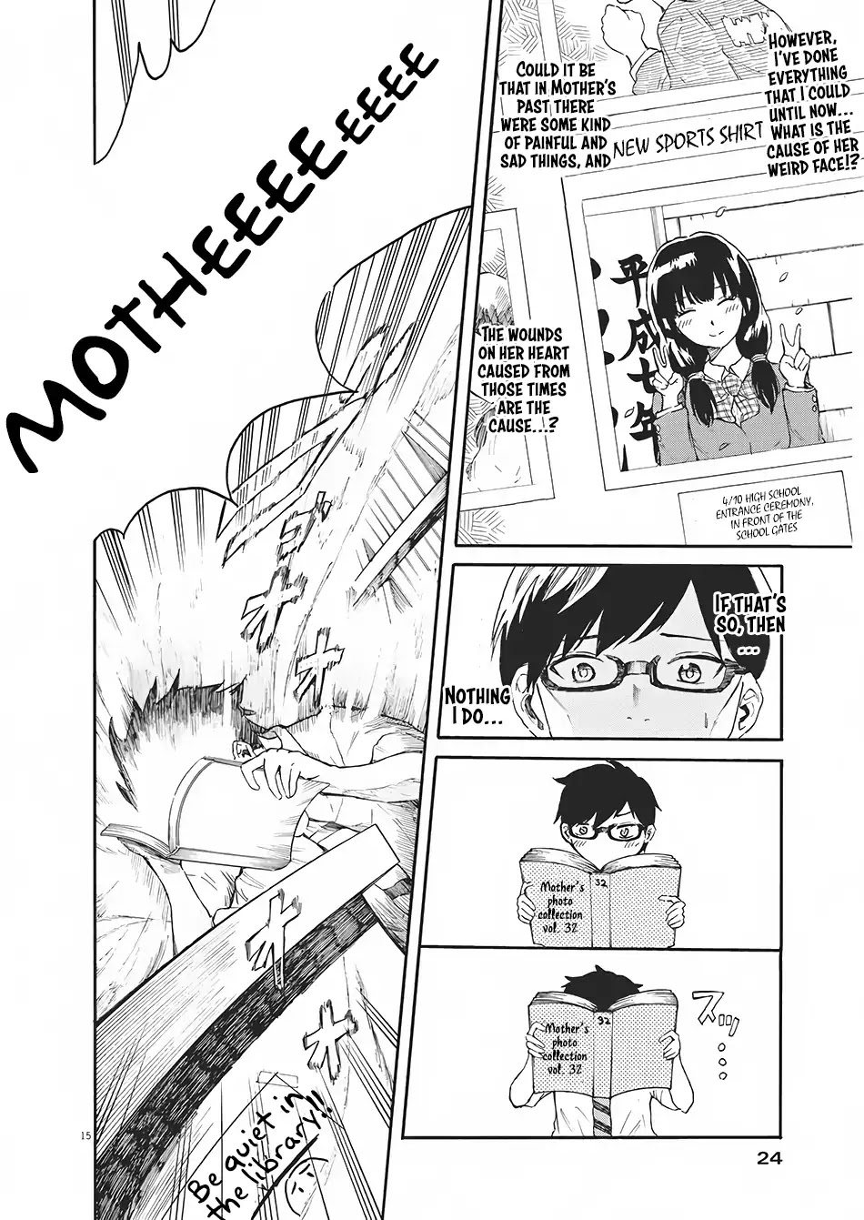 Back to the Kaasan Chapter 1 page 14 - Chapter 1