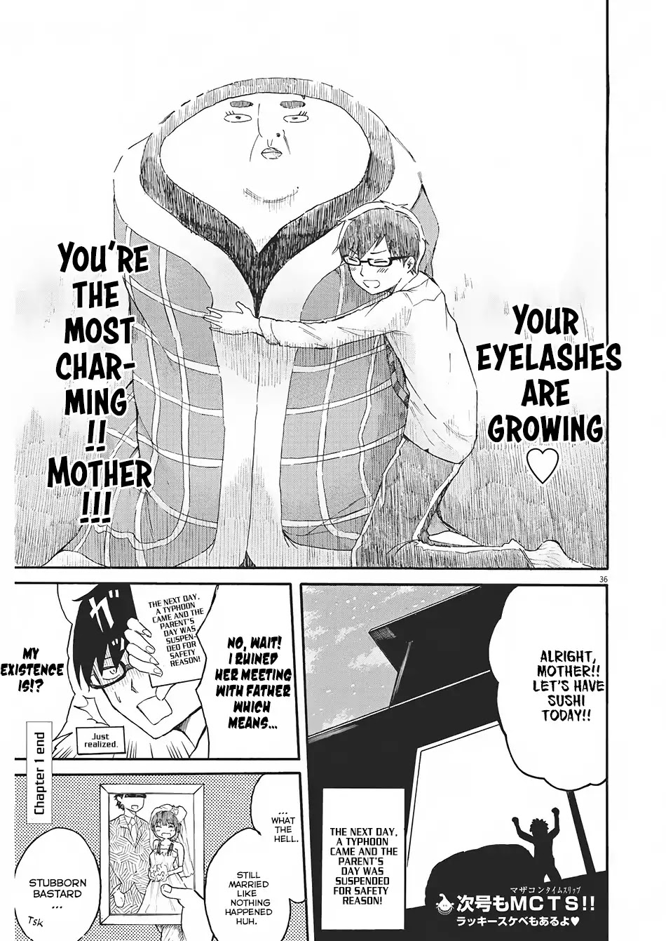 Back to the Kaasan Chapter 1 page 33 - Chapter 1