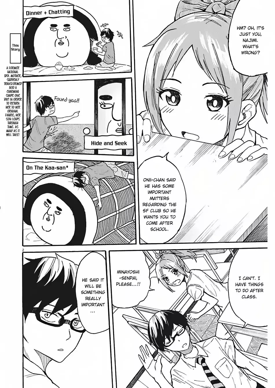 Back to the Kaasan Chapter 5 page 3 - Chapter 5