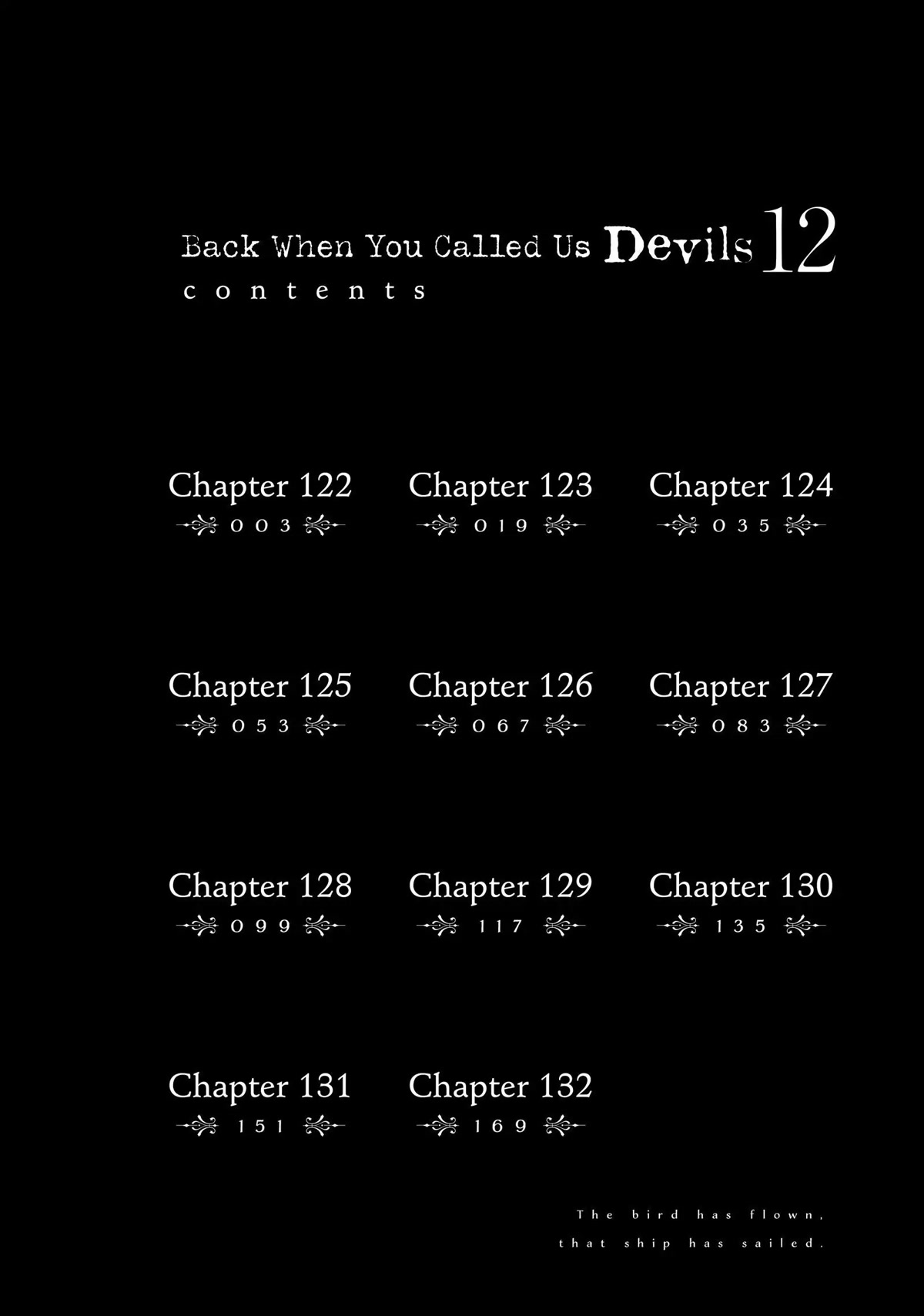 Back When You Called Us Devils Chapter 122 page 3 - Chapter 122