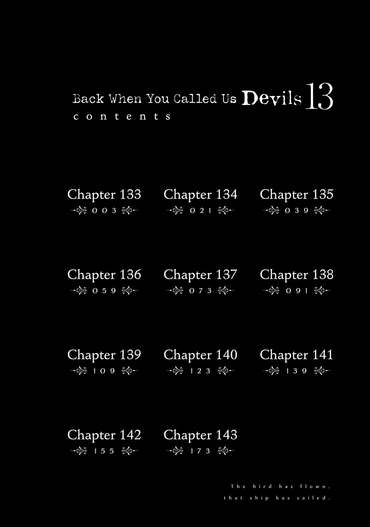 Back When You Called Us Devils Chapter 133 page 3 - Chapter 133