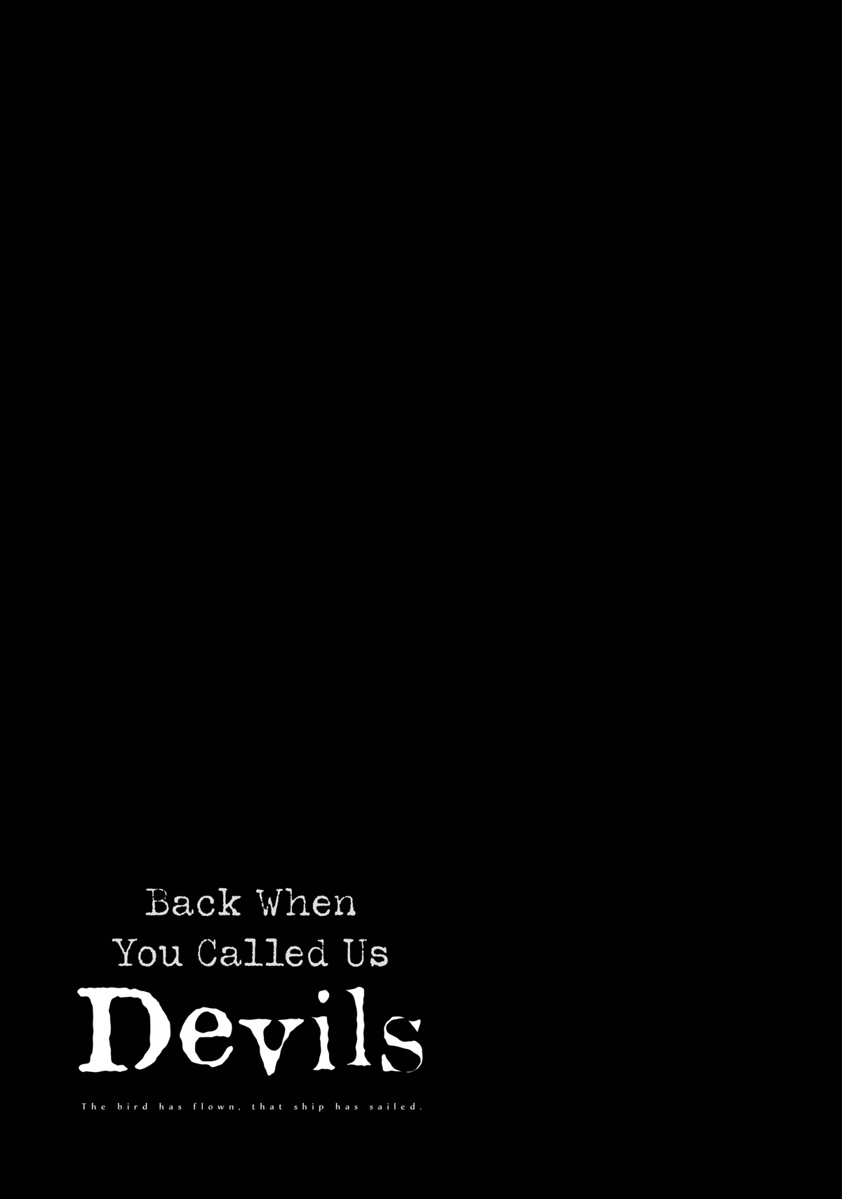 Back When You Called Us Devils Chapter 151 page 17 - Chapter 151