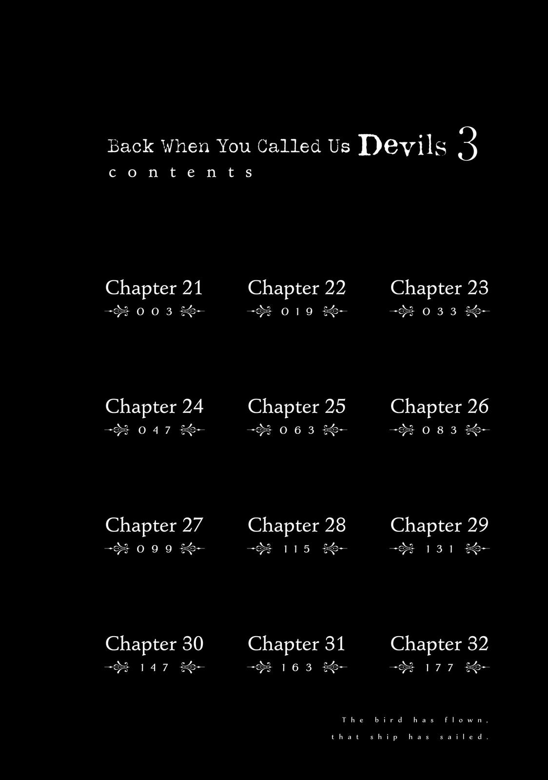 Back When You Called Us Devils Chapter 21 page 3 - Chapter 21
