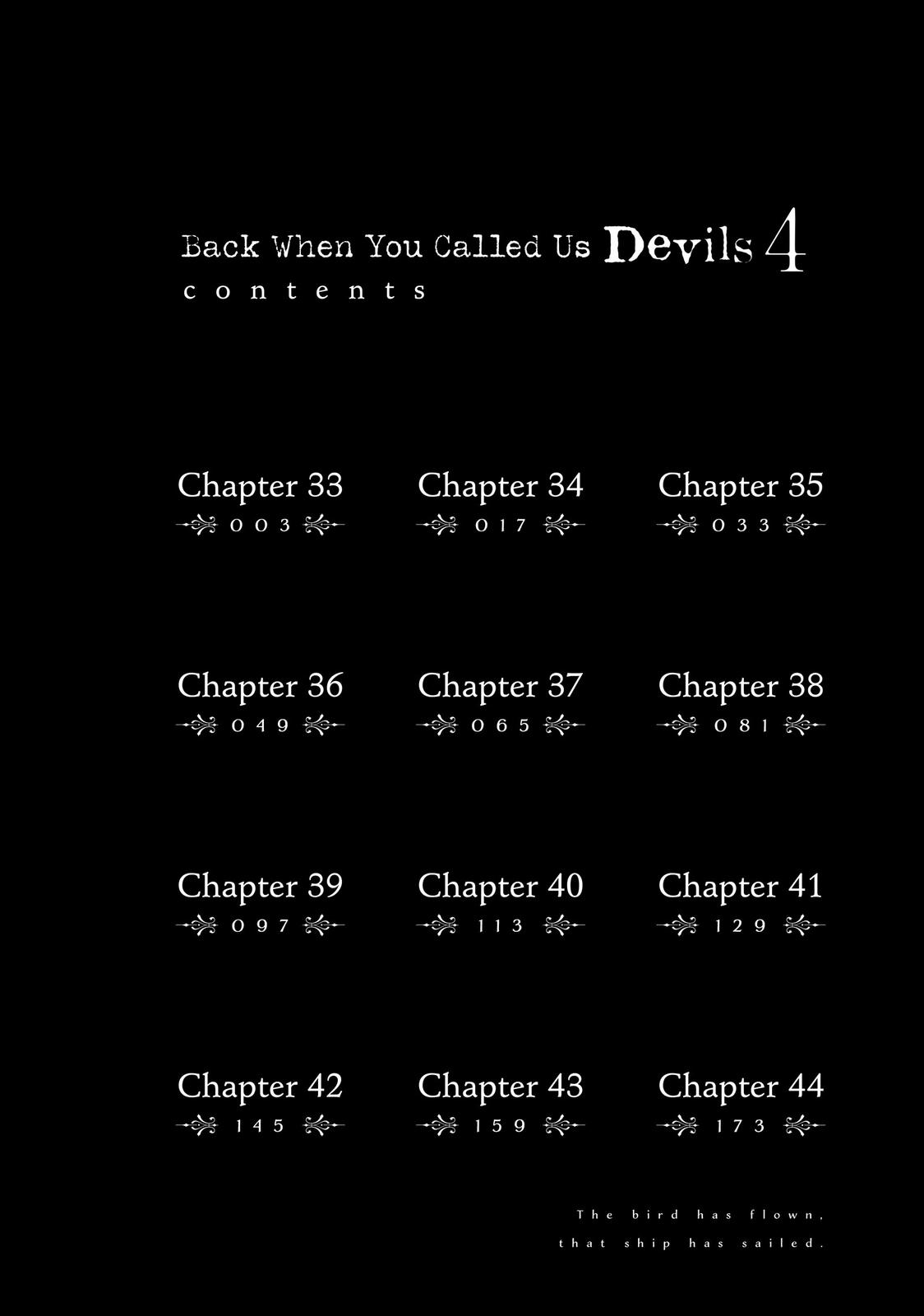 Back When You Called Us Devils Chapter 33 page 3 - Chapter 33