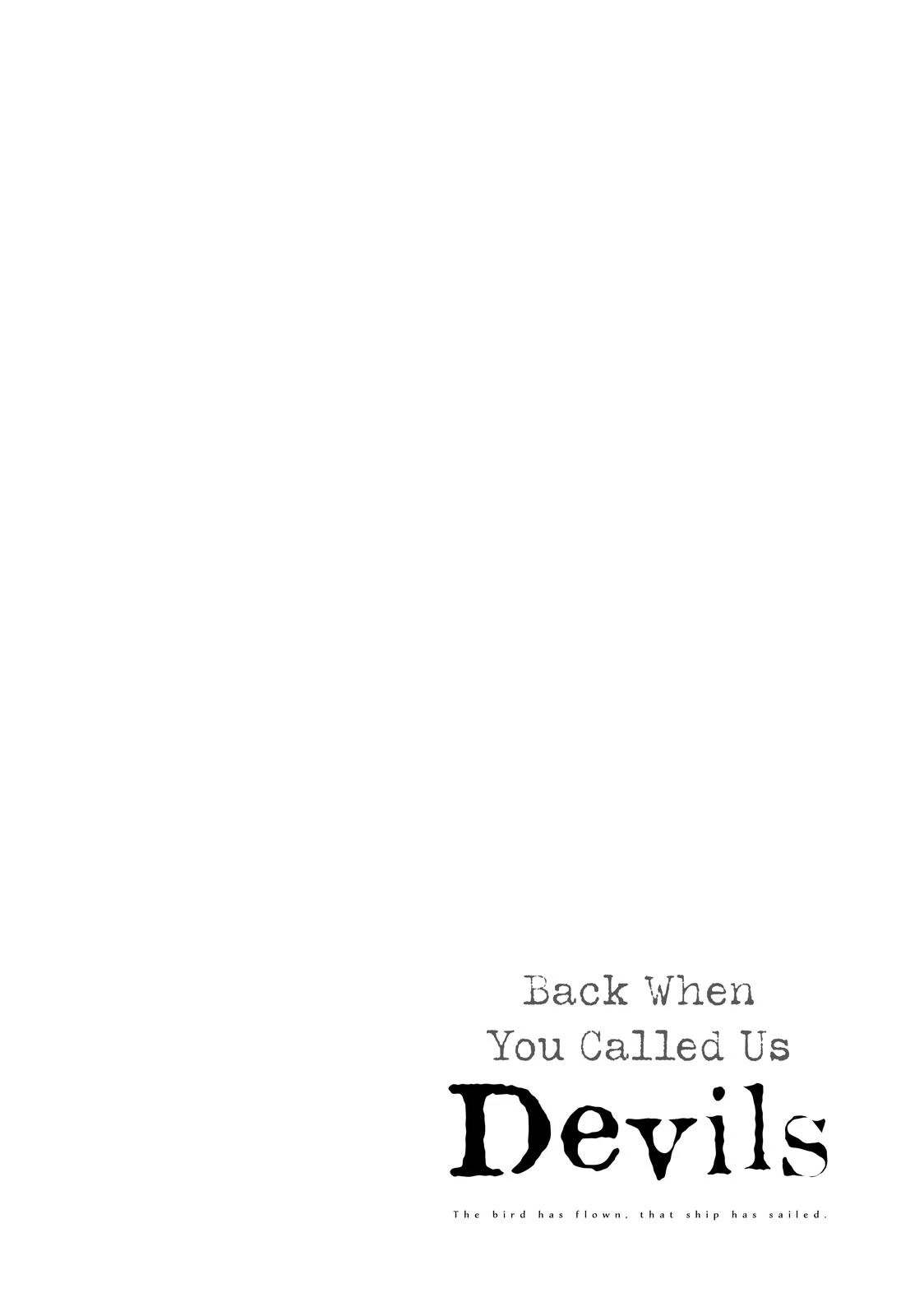 Back When You Called Us Devils Chapter 59 page 20 - Chapter 59