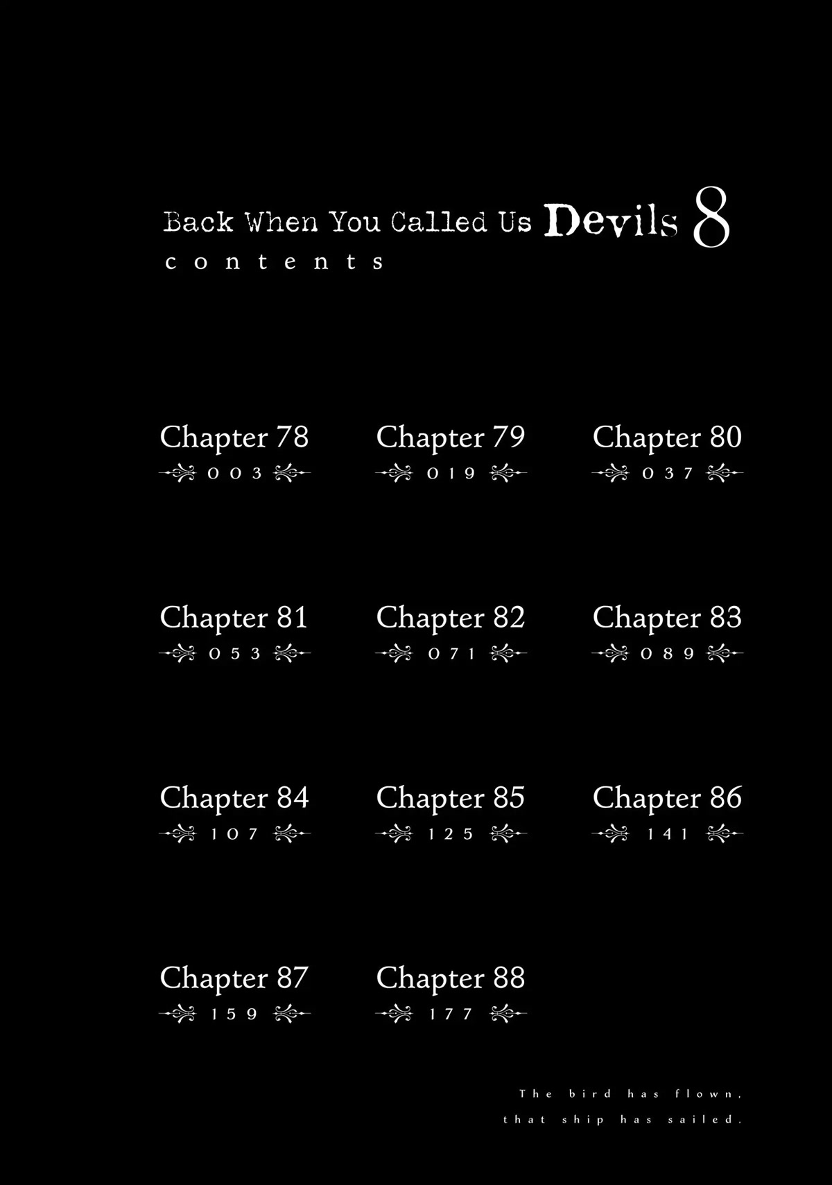 Back When You Called Us Devils Chapter 78 page 3 - Chapter 78