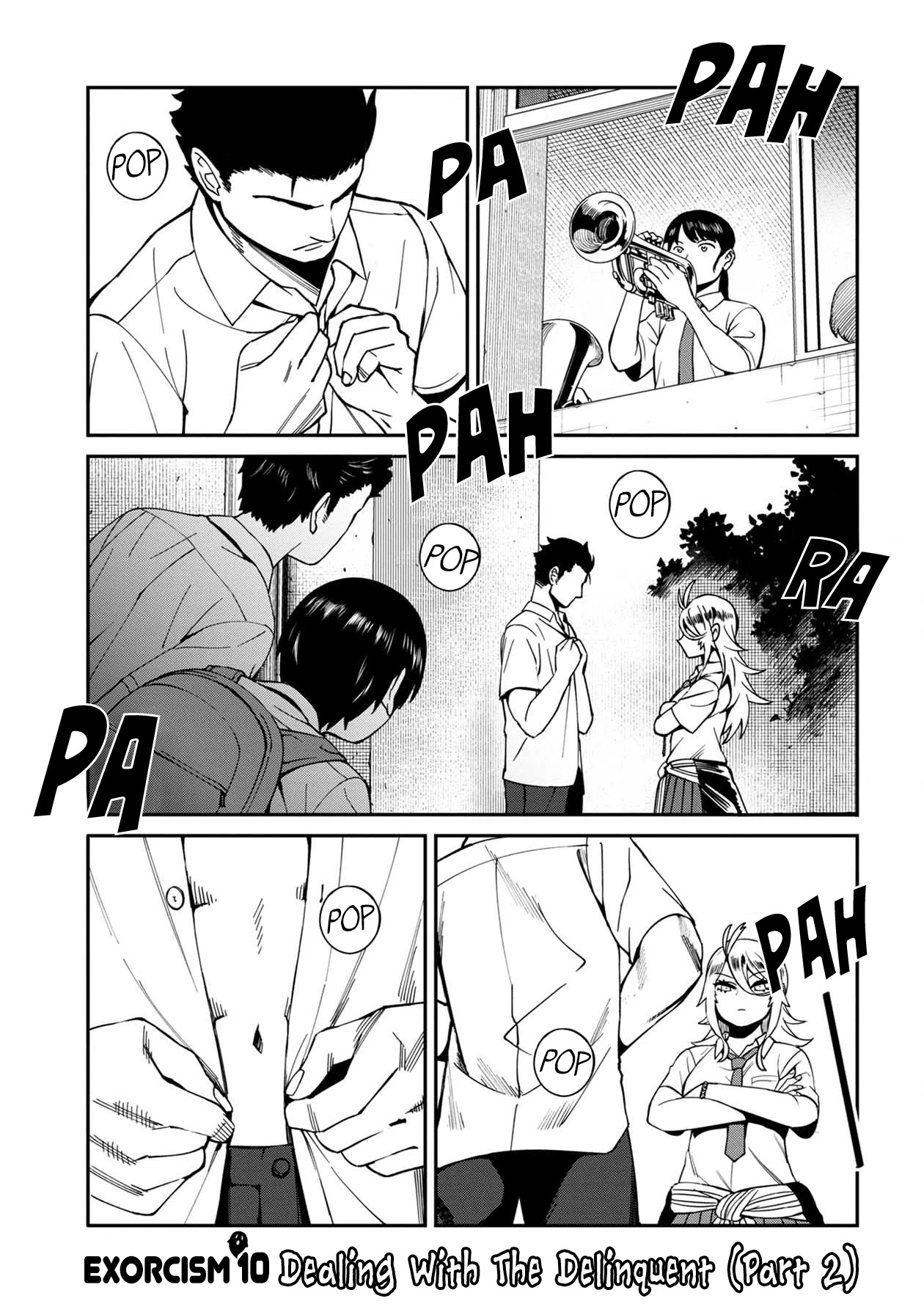 Bad Girl-Exorcist Reina Chapter 10 page 1 - Chapter 10: Exorcism #10: Dealing With The Delinquent (Part 2)
