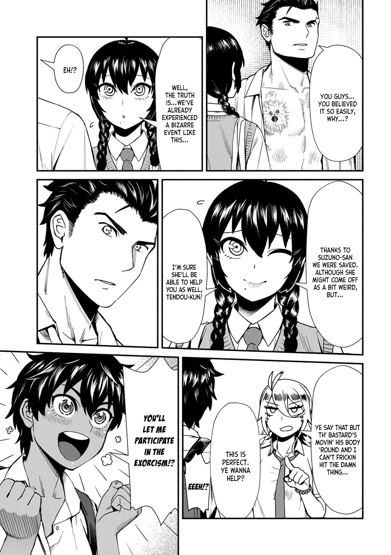 Bad Girl-Exorcist Reina Chapter 10 page 13 - Chapter 10: Exorcism #10: Dealing With The Delinquent (Part 2)