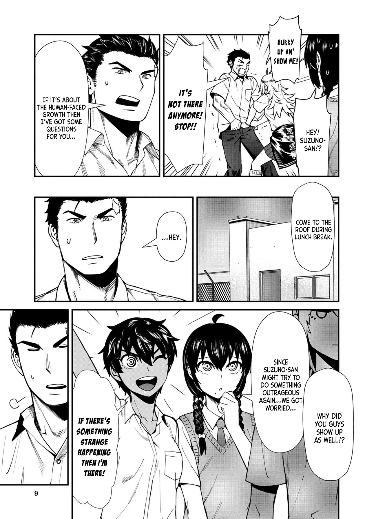 Bad Girl-Exorcist Reina Chapter 11 page 10 - Chapter 11: Exorcism #11: The Human-Faced Growth