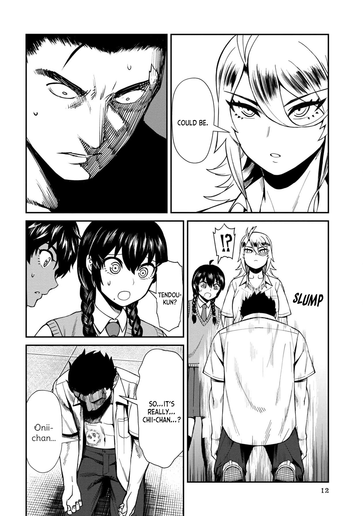 Bad Girl-Exorcist Reina Chapter 11 page 13 - Chapter 11: Exorcism #11: The Human-Faced Growth