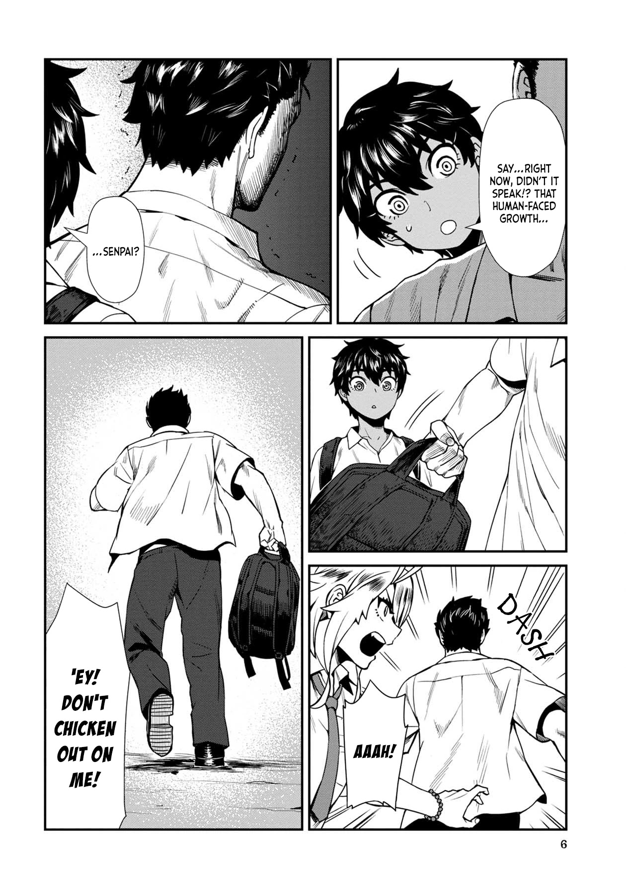 Bad Girl-Exorcist Reina Chapter 11 page 7 - Chapter 11: Exorcism #11: The Human-Faced Growth